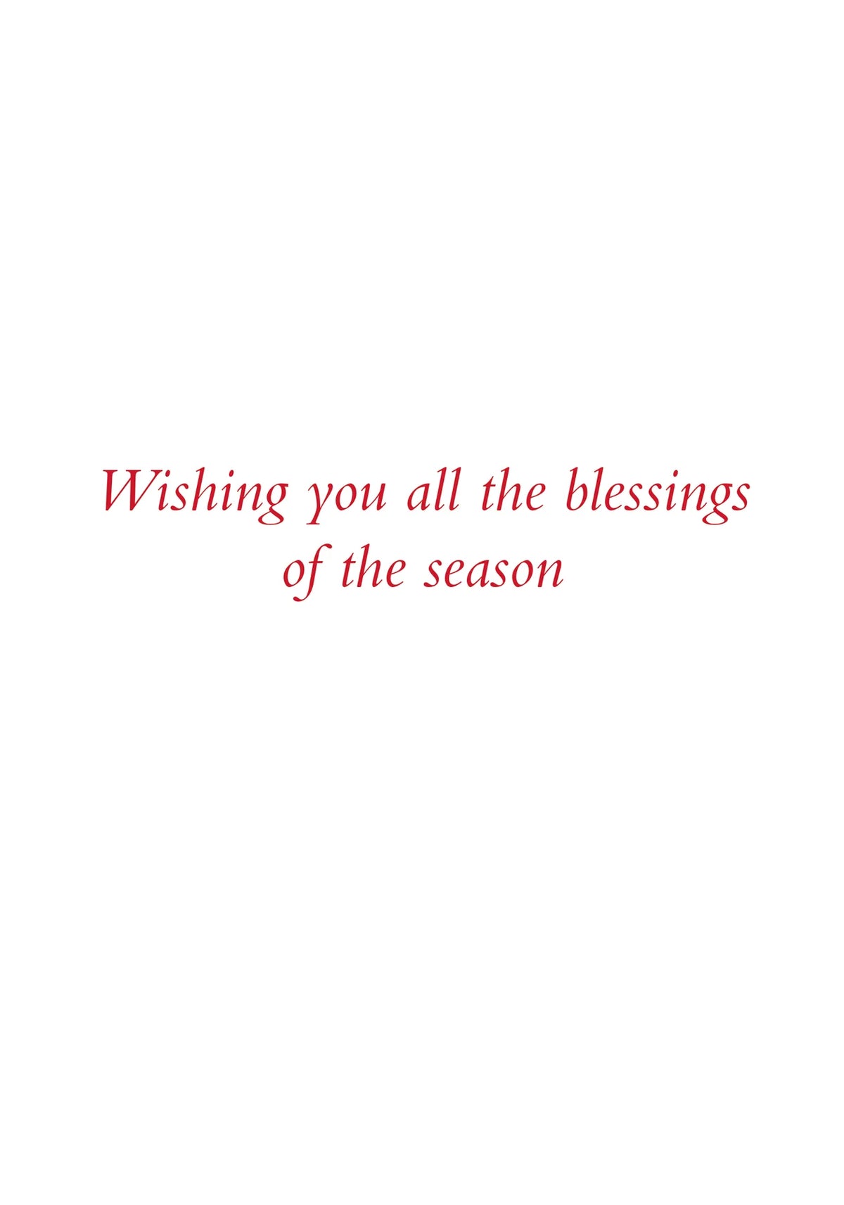 Church in Snowfall Small Boxed Holiday Cards