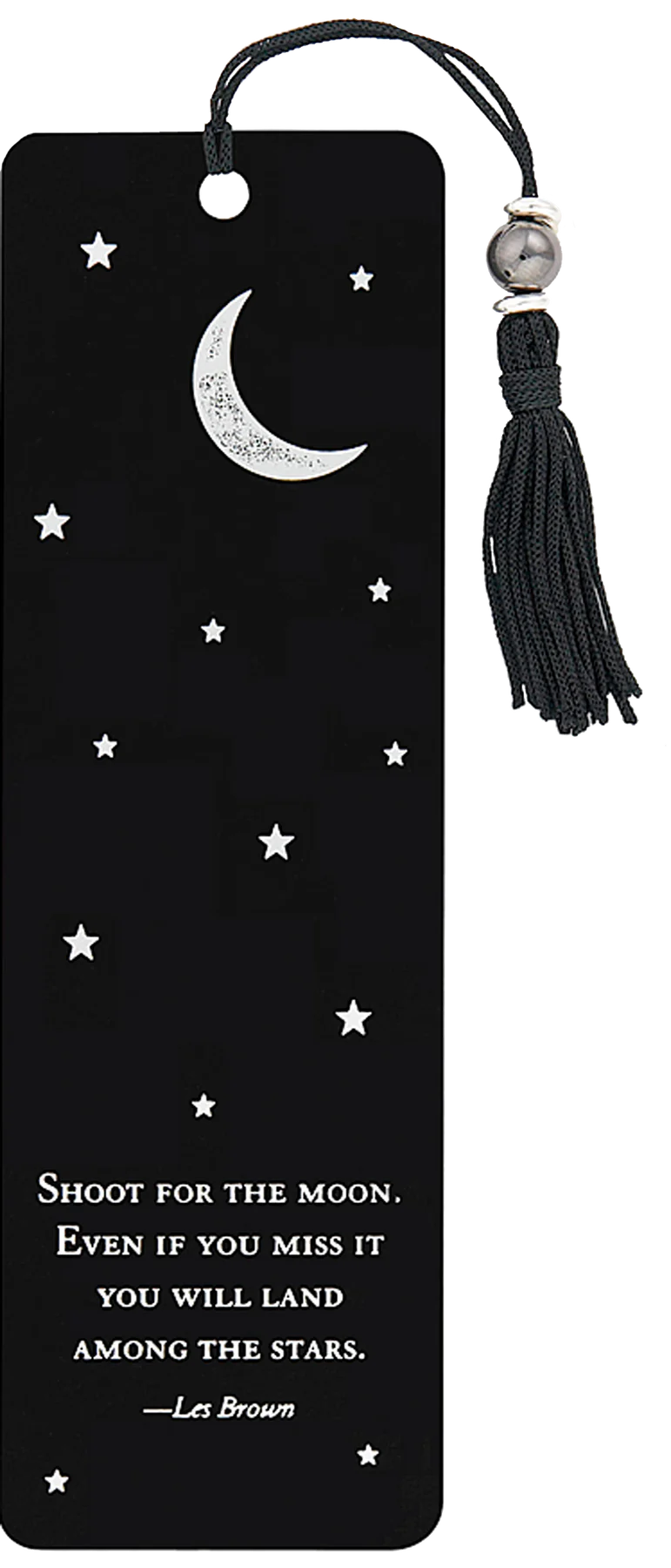 Shoot for the Moon Beaded Bookmark