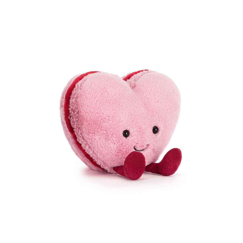 Jellycat Amuseables Colette Heart Macaron (Max 1 Per Purchase)