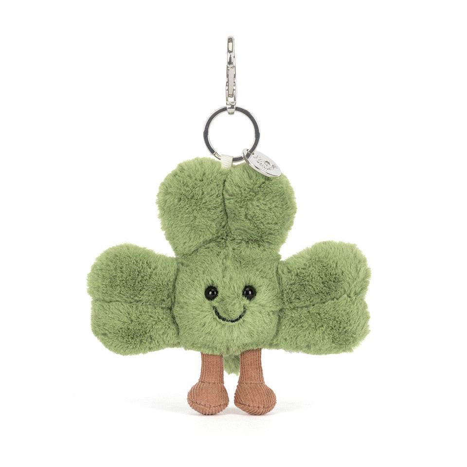 Jellycat Amuseables Siofra Shamrock Bag Charm (Max 2 Per Purchase)