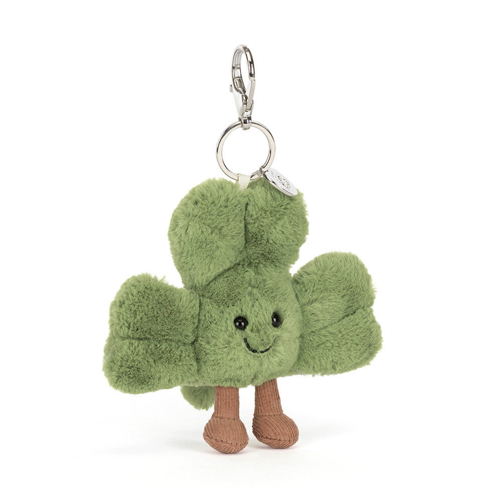 Jellycat Amuseables Siofra Shamrock Bag Charm (Max 2 Per Purchase)