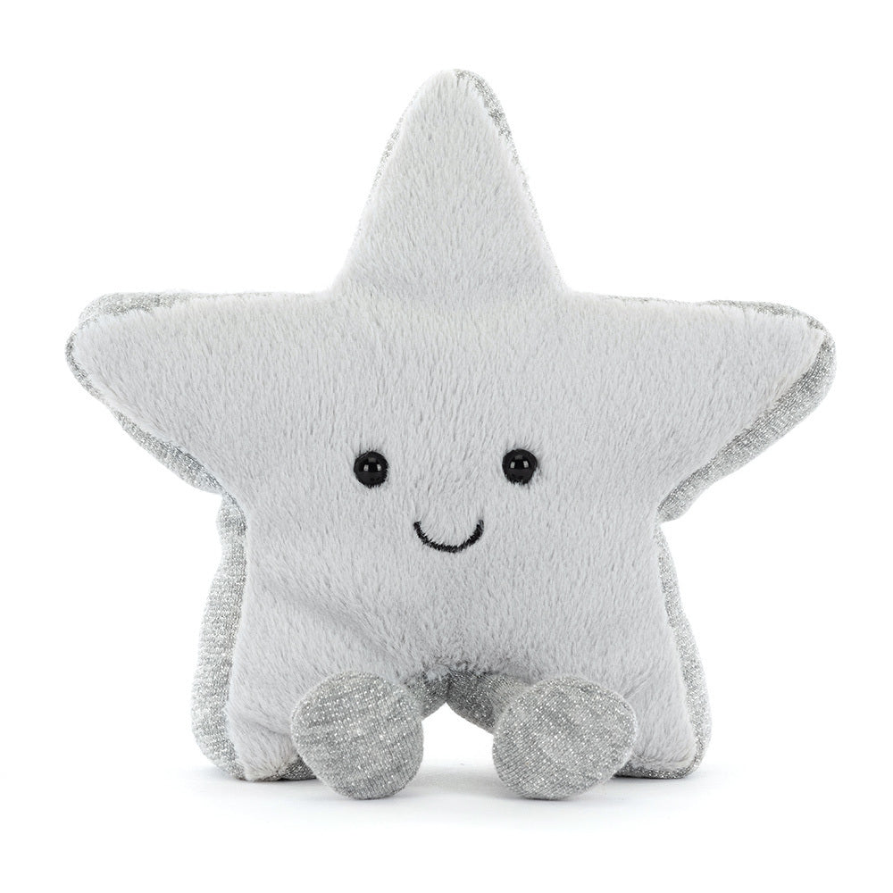 Jellycat Amuseables Silver Star (Max 1 Per Purchase)