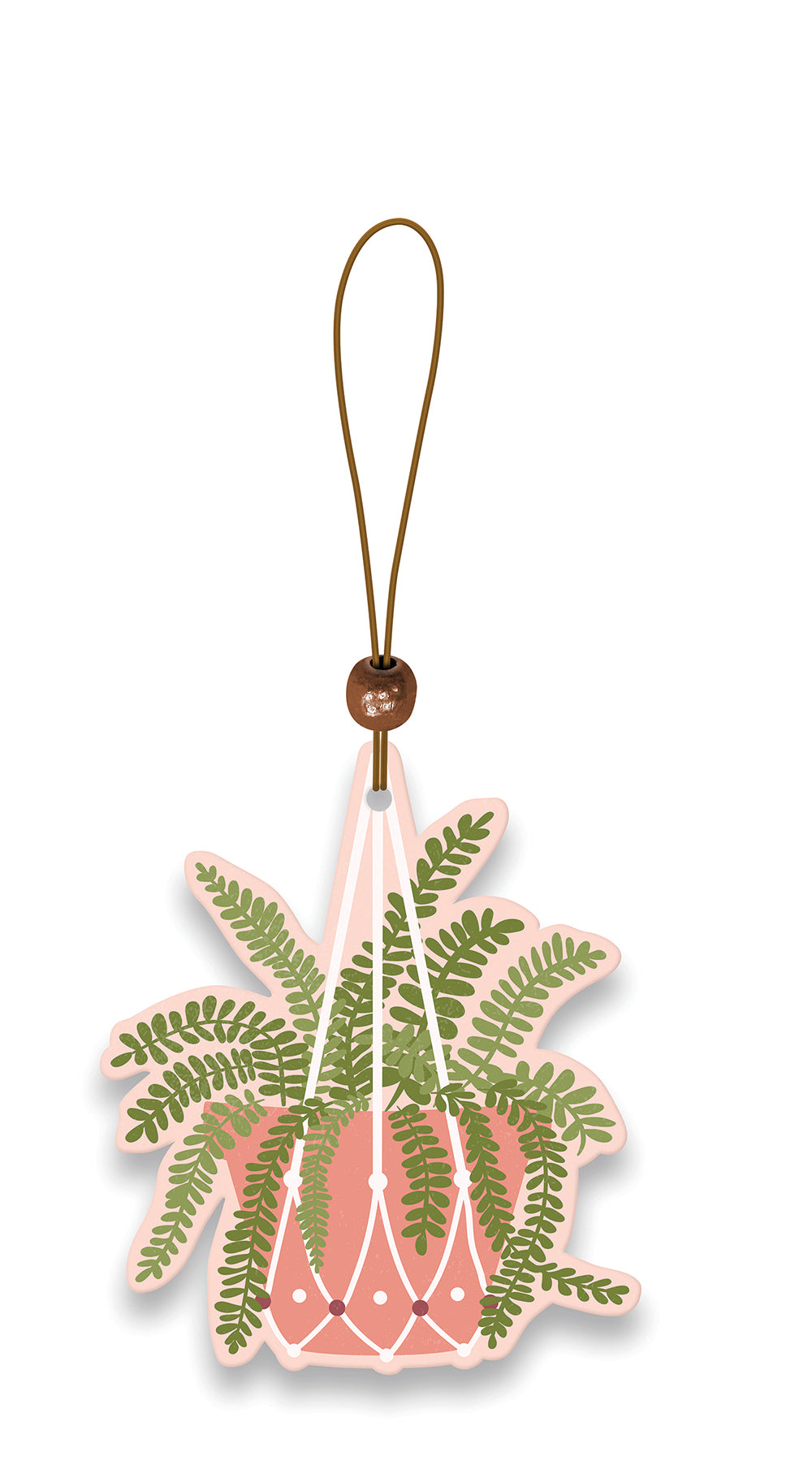 Hanging Fern Car Air Fresheners, Set of 2