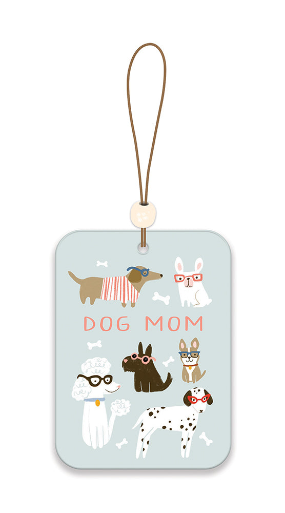 Dog Mom Car Air Fresheners, Set of 2