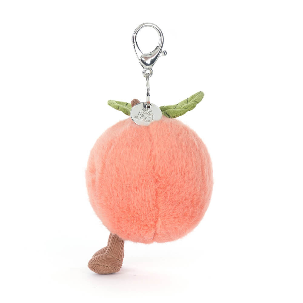 Jellycat  Amuseables Peach Bag Charm