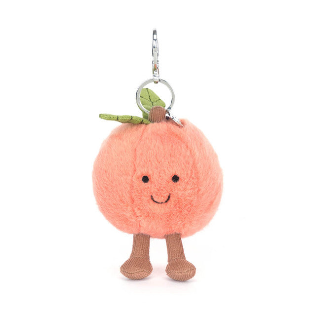 Jellycat  Amuseables Peach Bag Charm (Max 1 Per Purchase)
