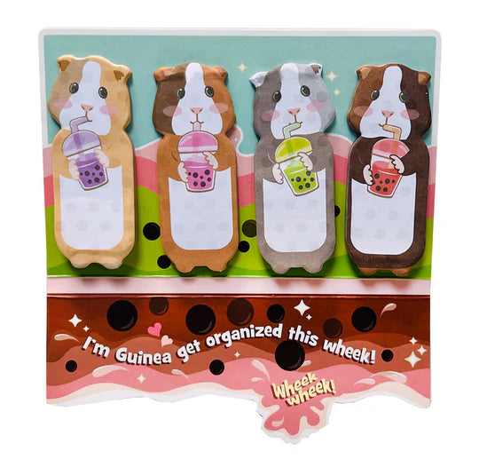 Sippin' Boba Guinea Pig Scented Memo Tabs