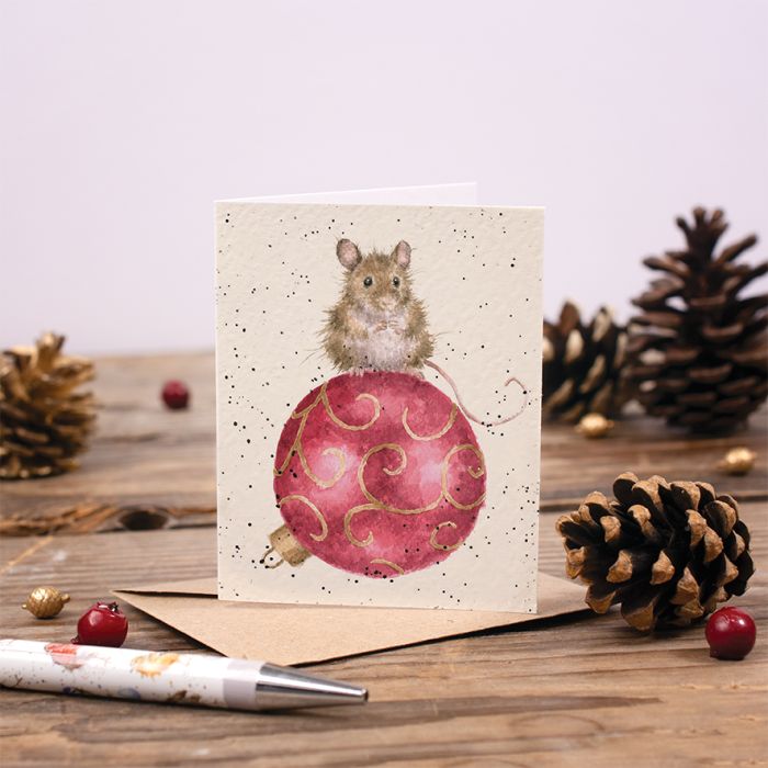 Christmas Mouse Enclosure Card
