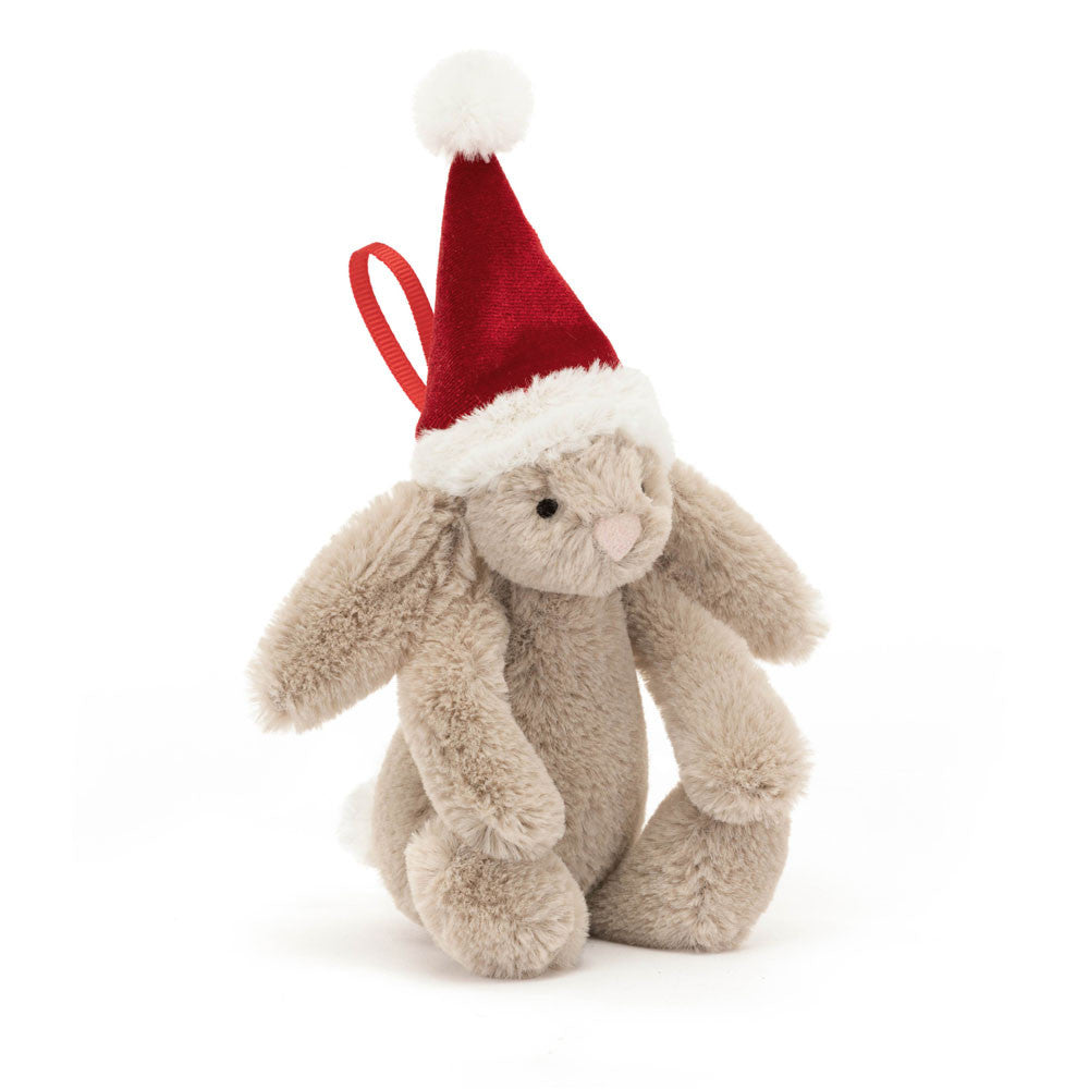 Jellycat Christmas Bunny Decoration