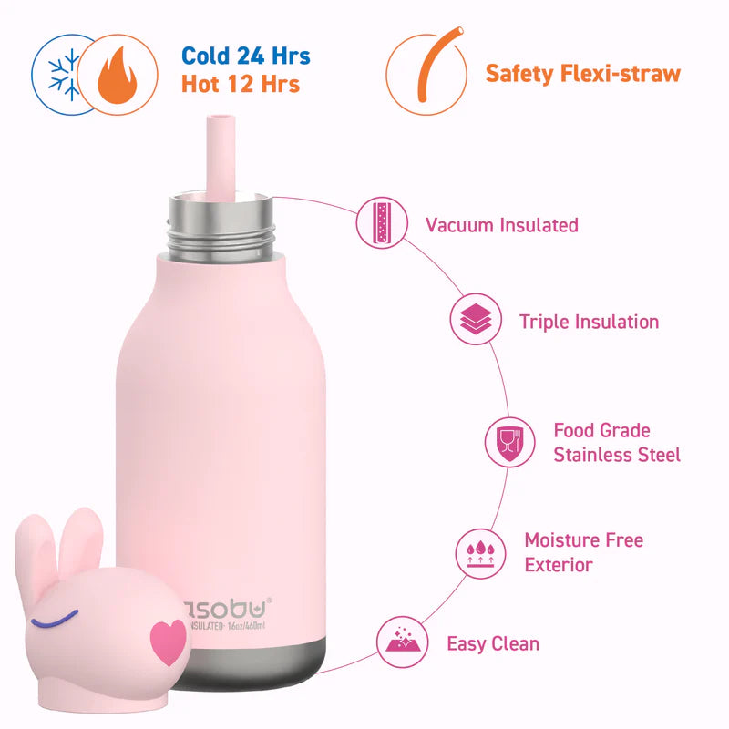 Asobu Bubbles The Bunny Bestie Bottle