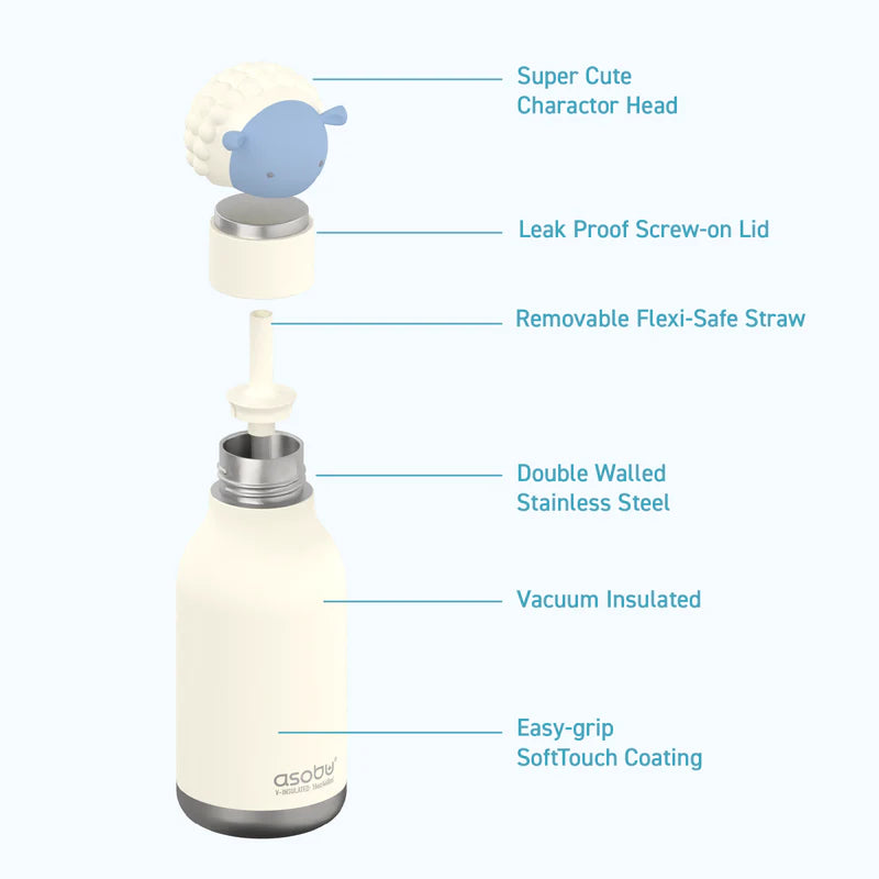 Asobu Brie Sheep Bestie Bottle