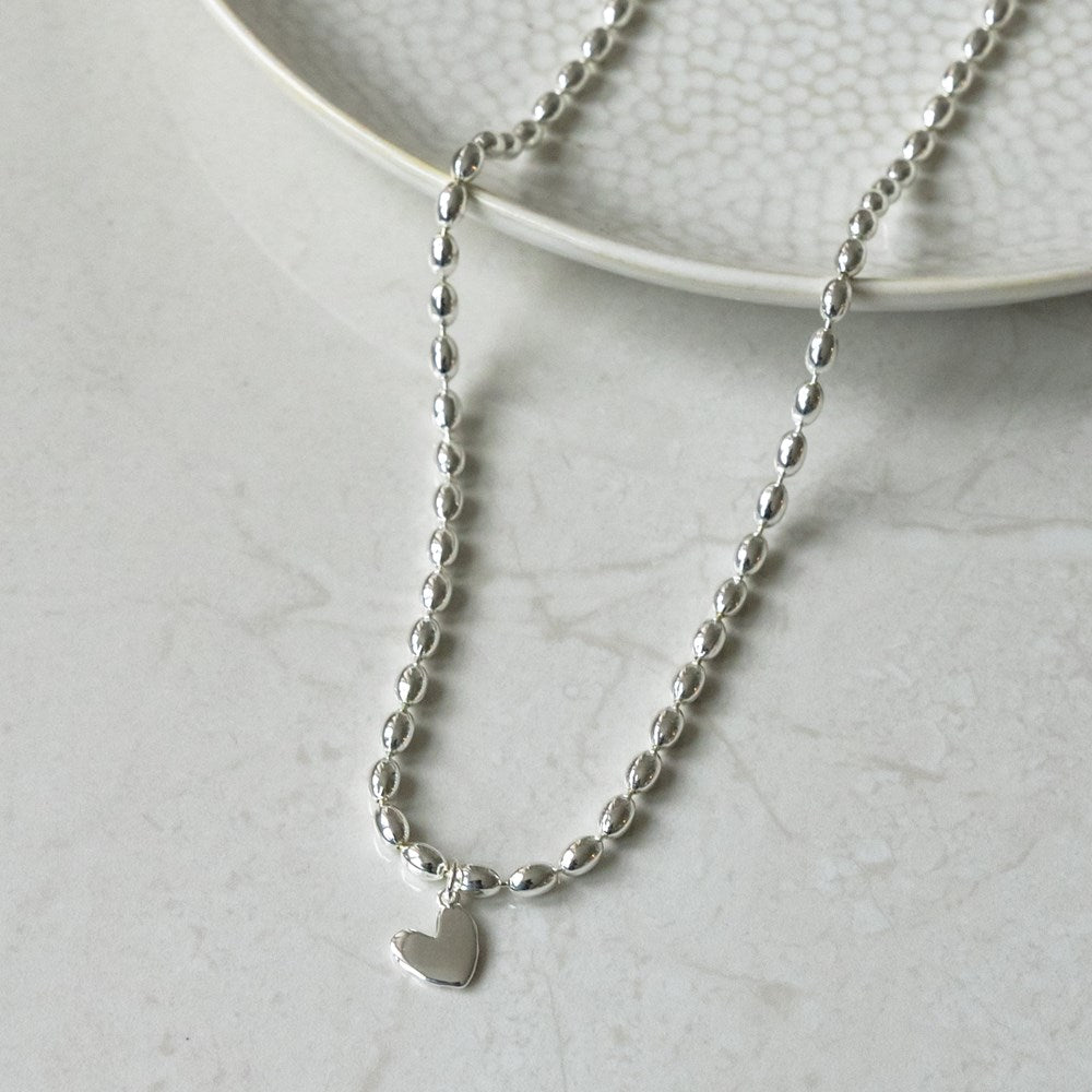 Ever Heart Necklace in Silver 🇨🇦