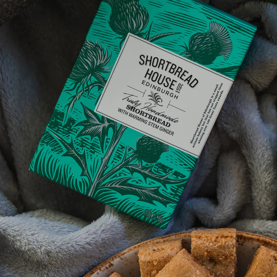 (*15) Shortbread House of Edinburgh Stem Ginger Shortbread Fingers