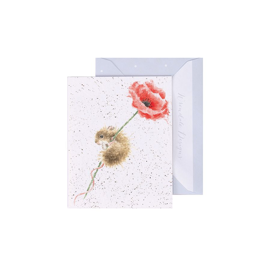 Poppy Mouse Enclosure Card