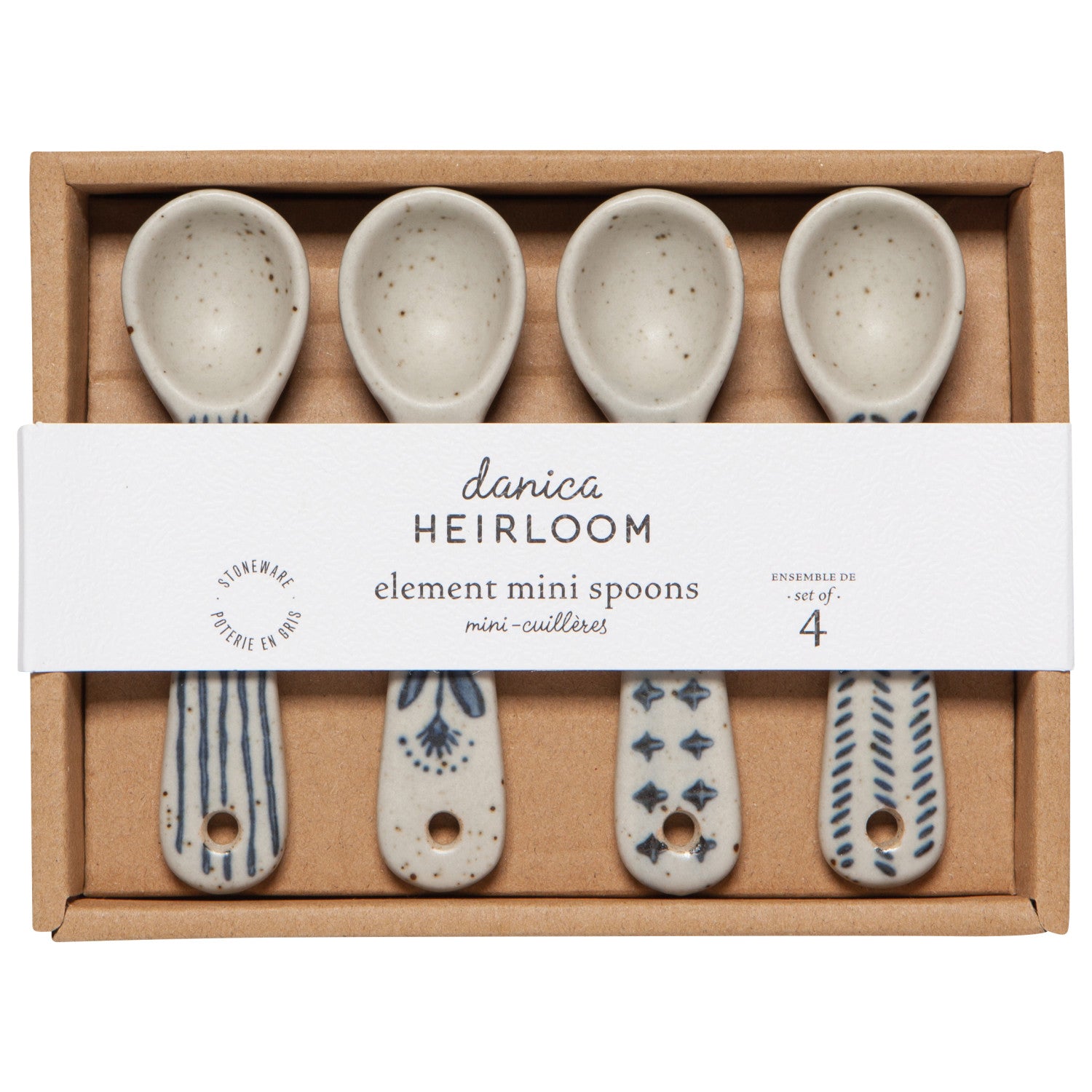 Element Mini Spoons, Set of 4