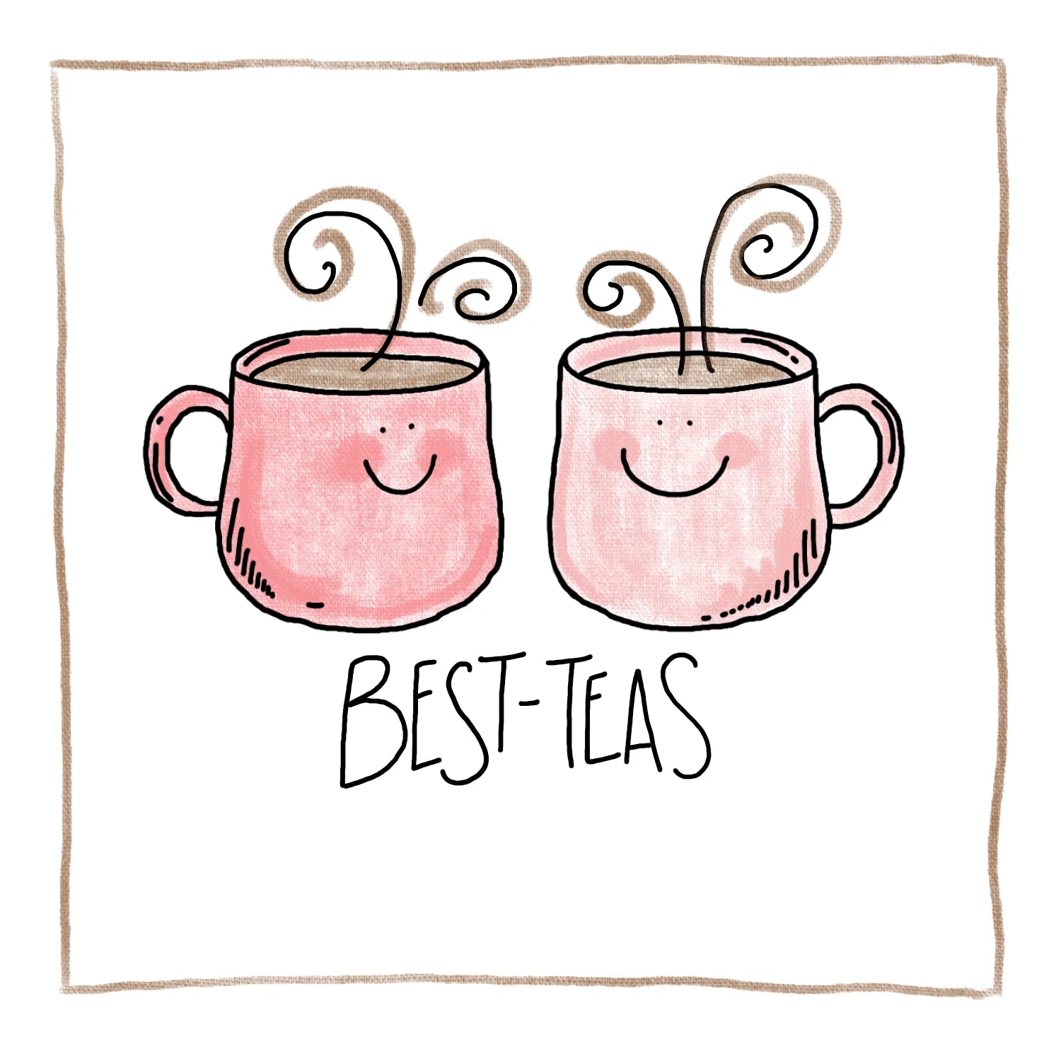 Best-Teas, Greeting Card