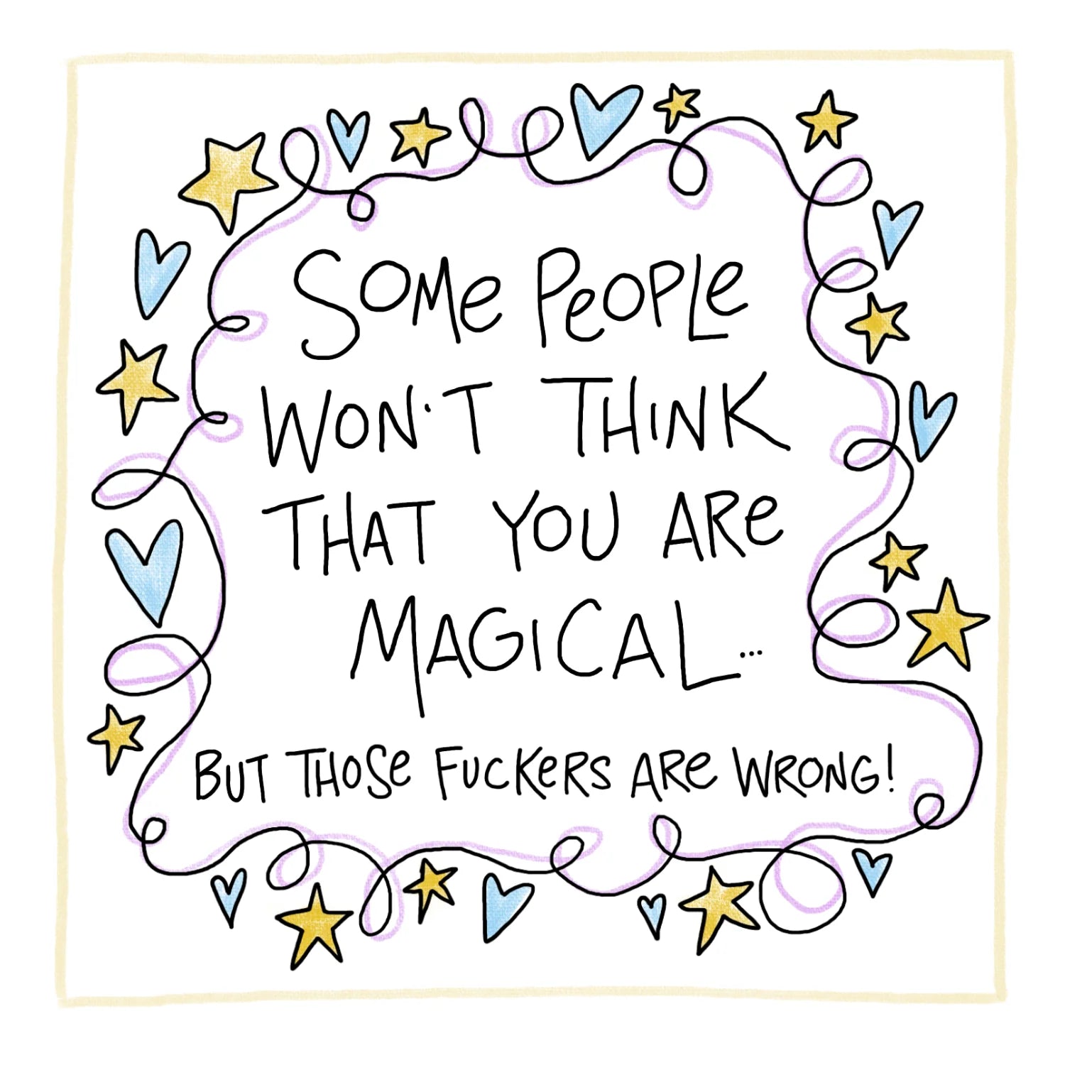 Magical, Greeting Card
