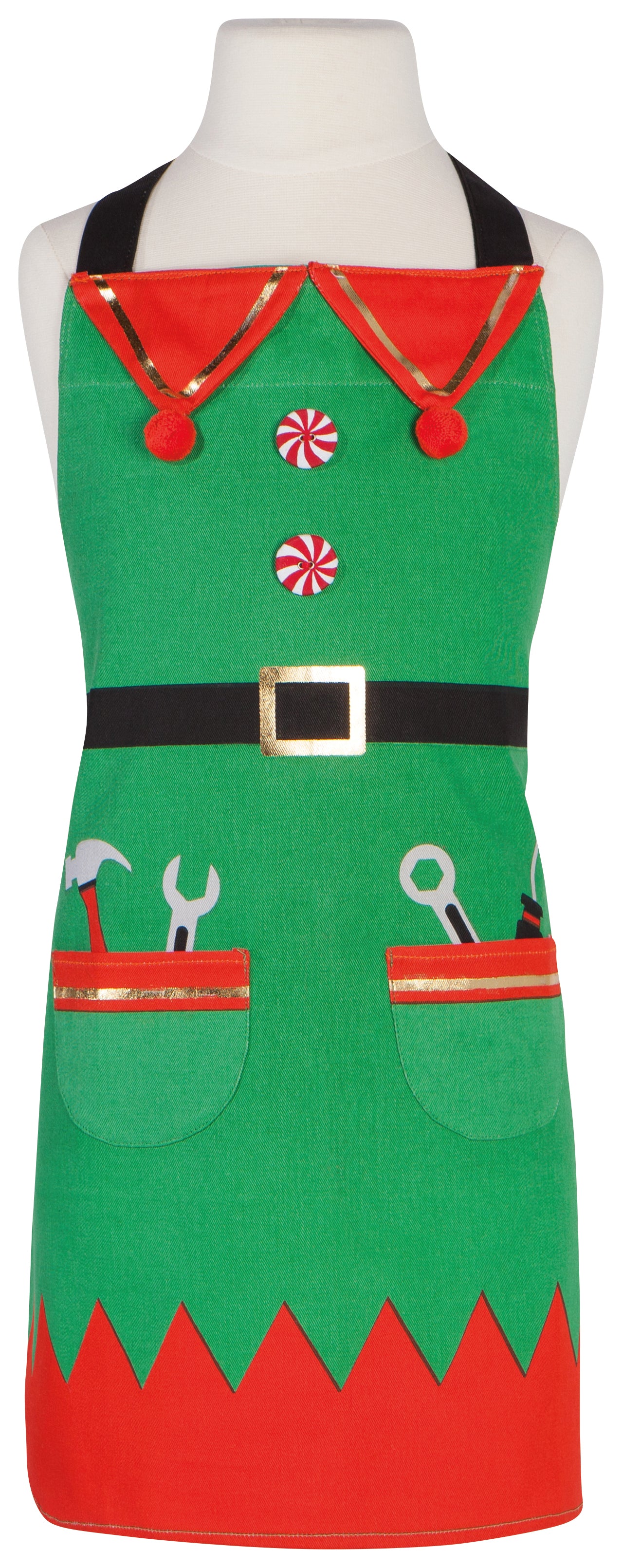 Elf Daydream Kids Apron and Hat Set