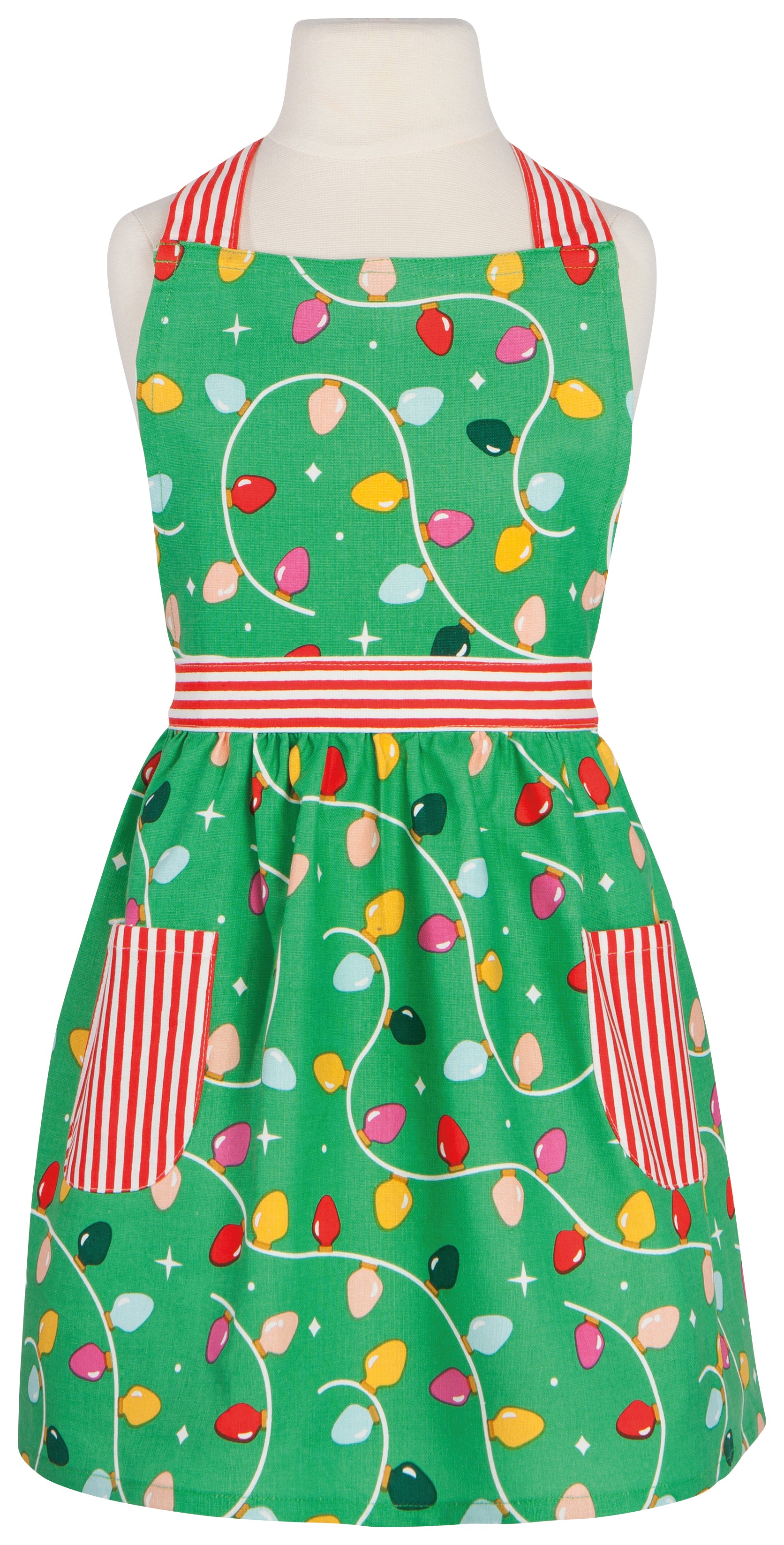 Holiday Glow Minnie Kids Apron