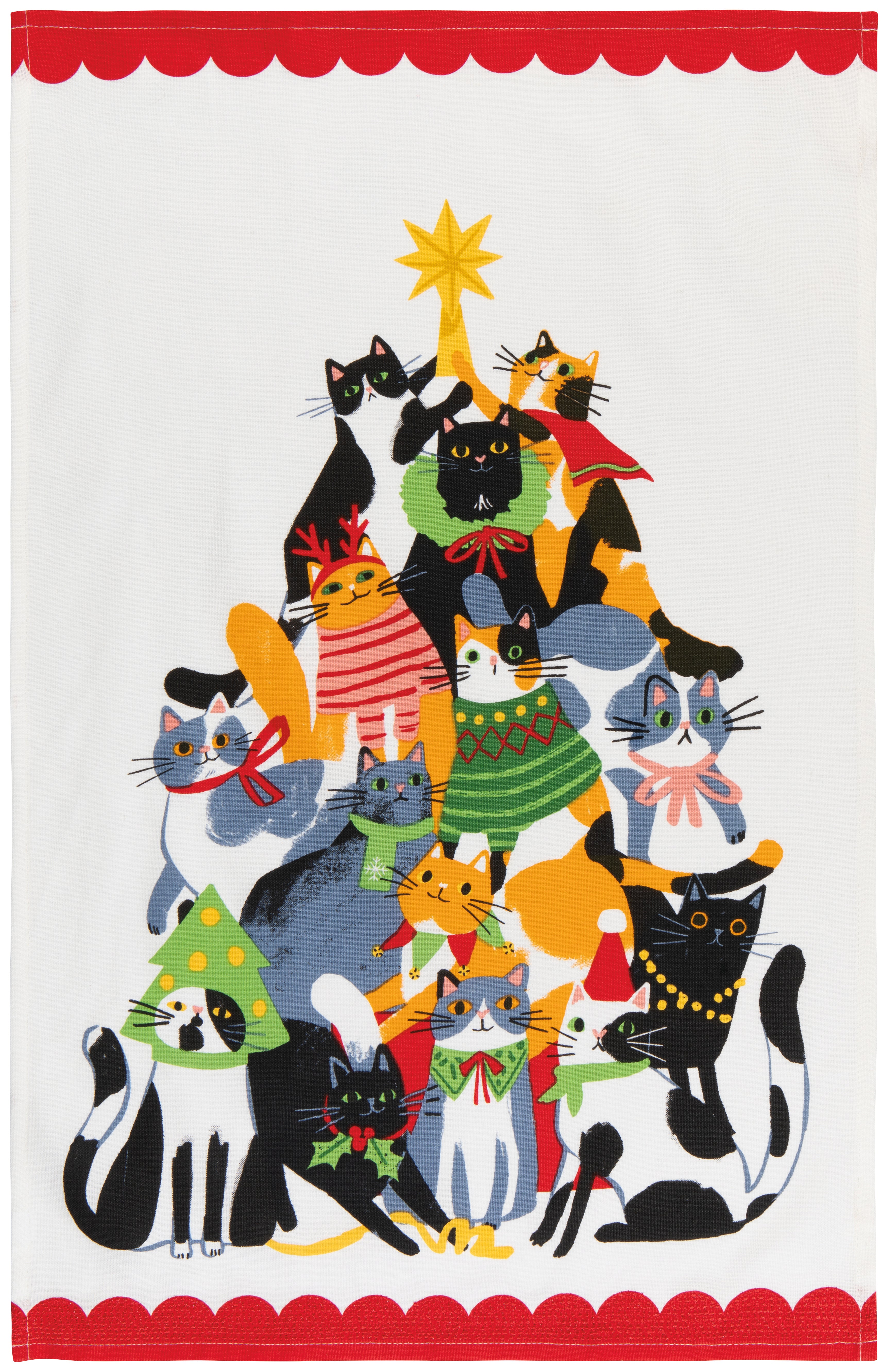 Kitty Carol Tea Towel