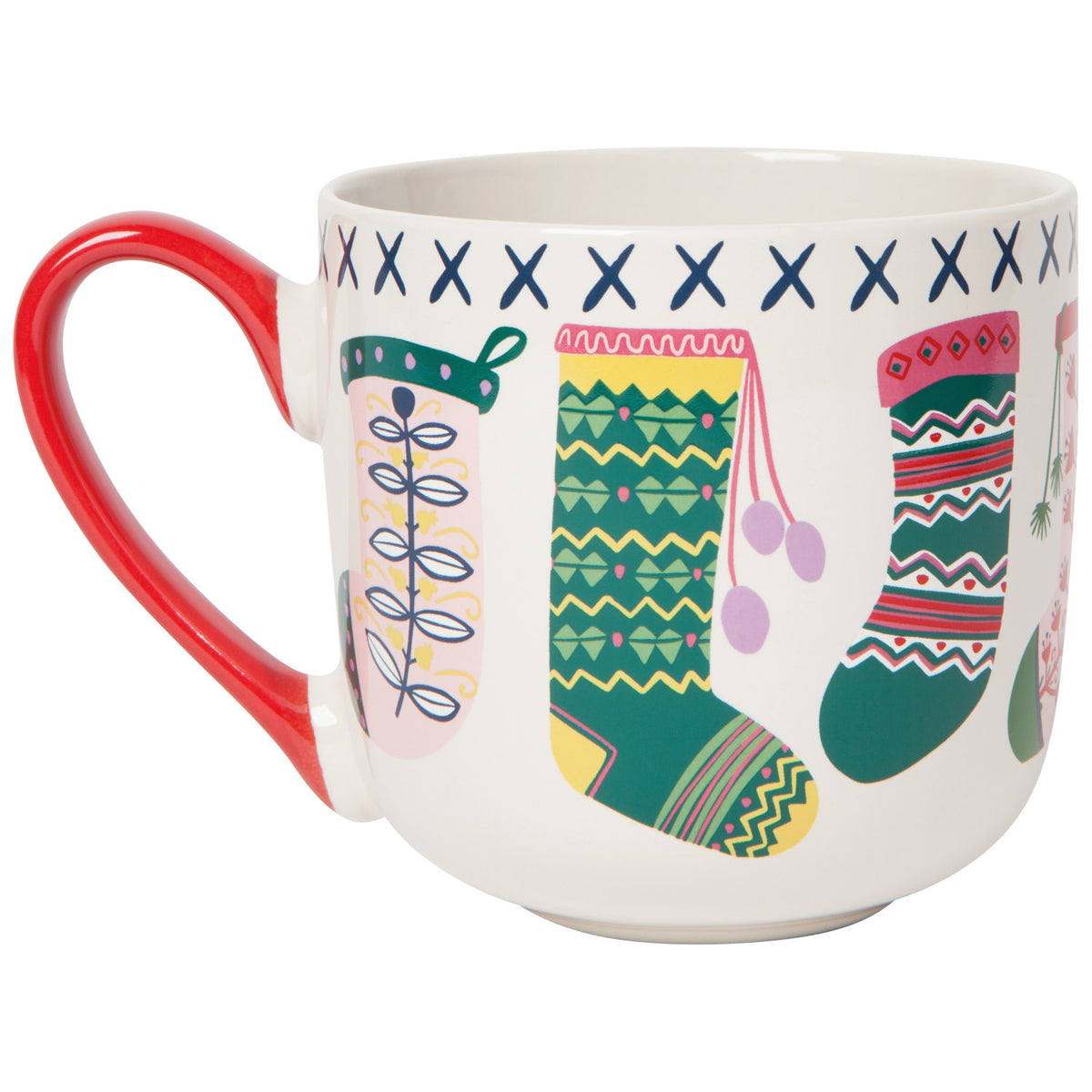 Winter Woolens Christmas Mug and Tea Towel Set