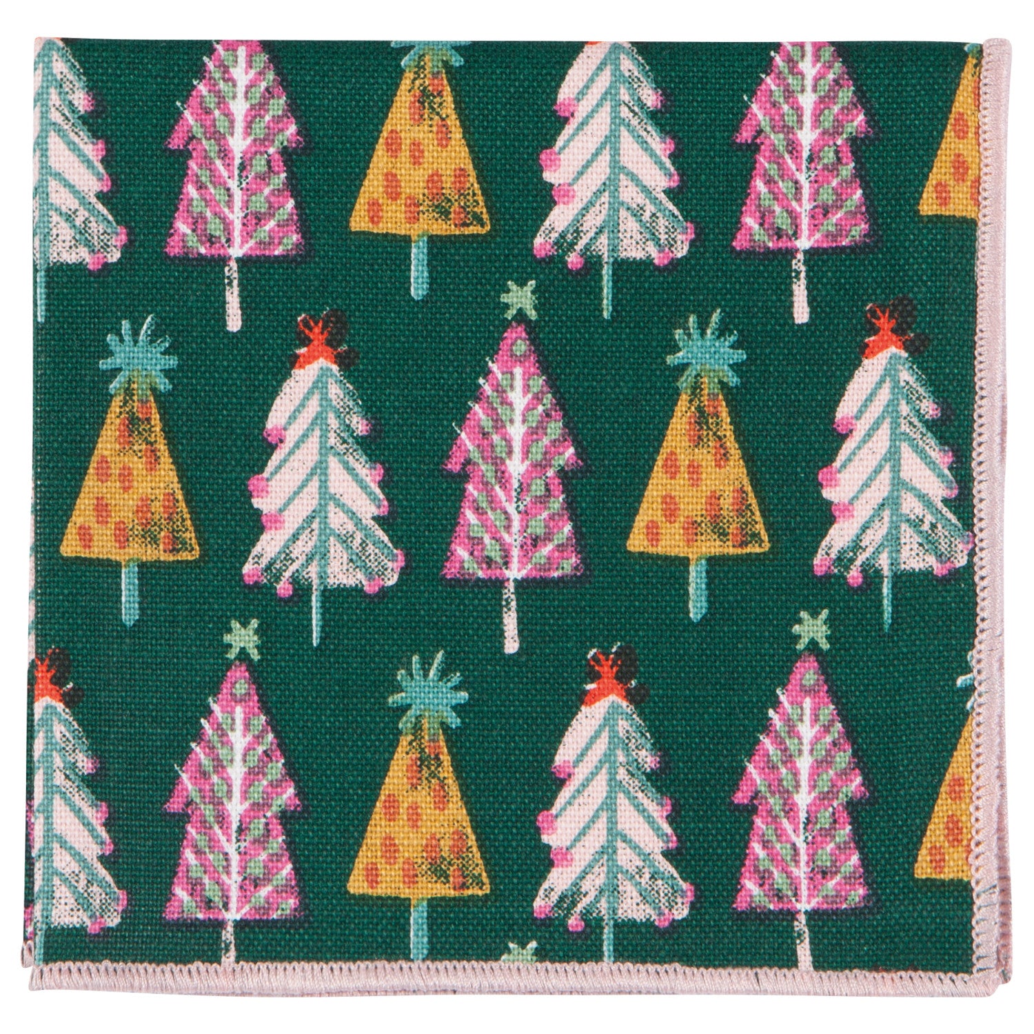 Glitzmas Cloth Cocktail Napkins, Set of 4