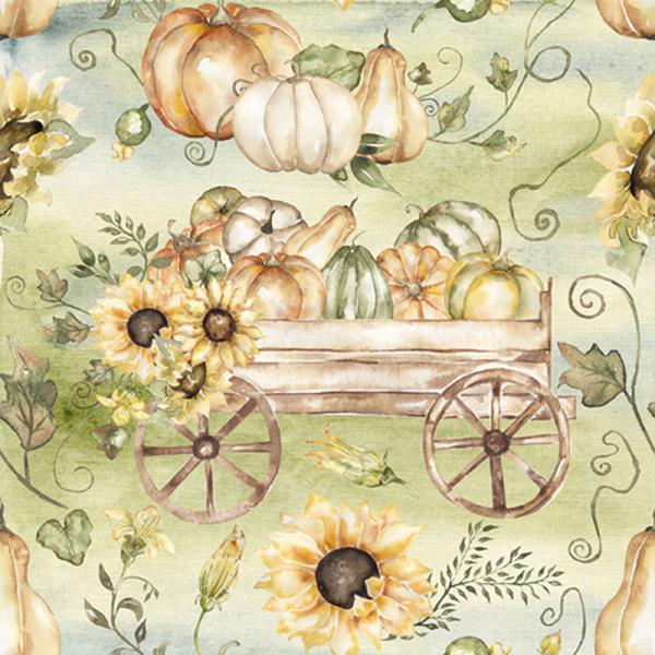 Autumn Pumpkins Lunch Napkins