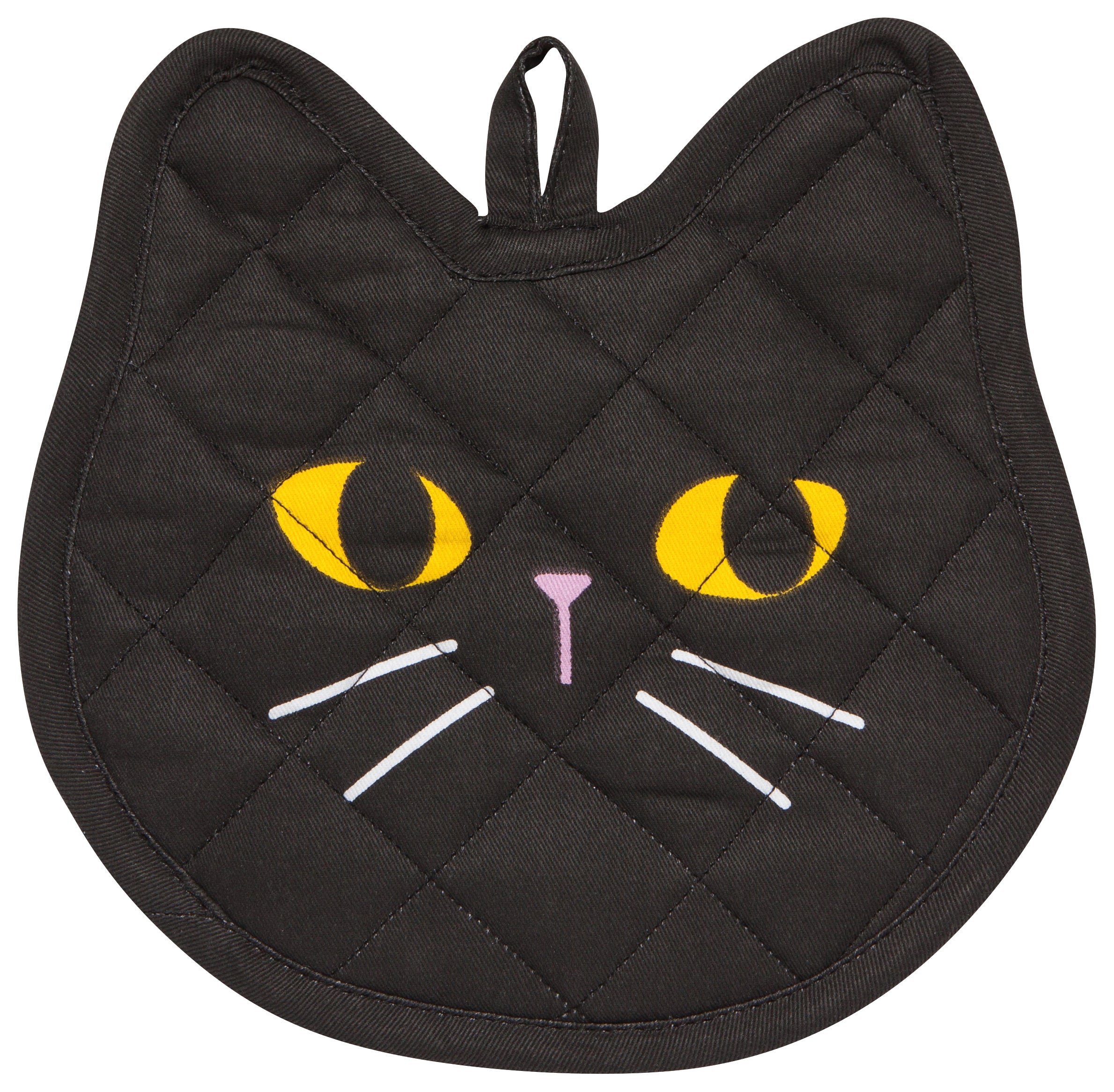 Black Cat Potholder