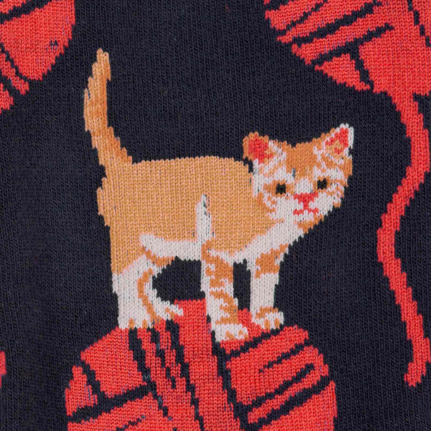 Kitten Knittin', Crew Socks