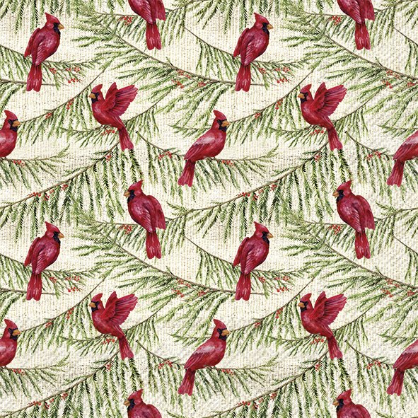 Cardinal Pines Lunch Napkins