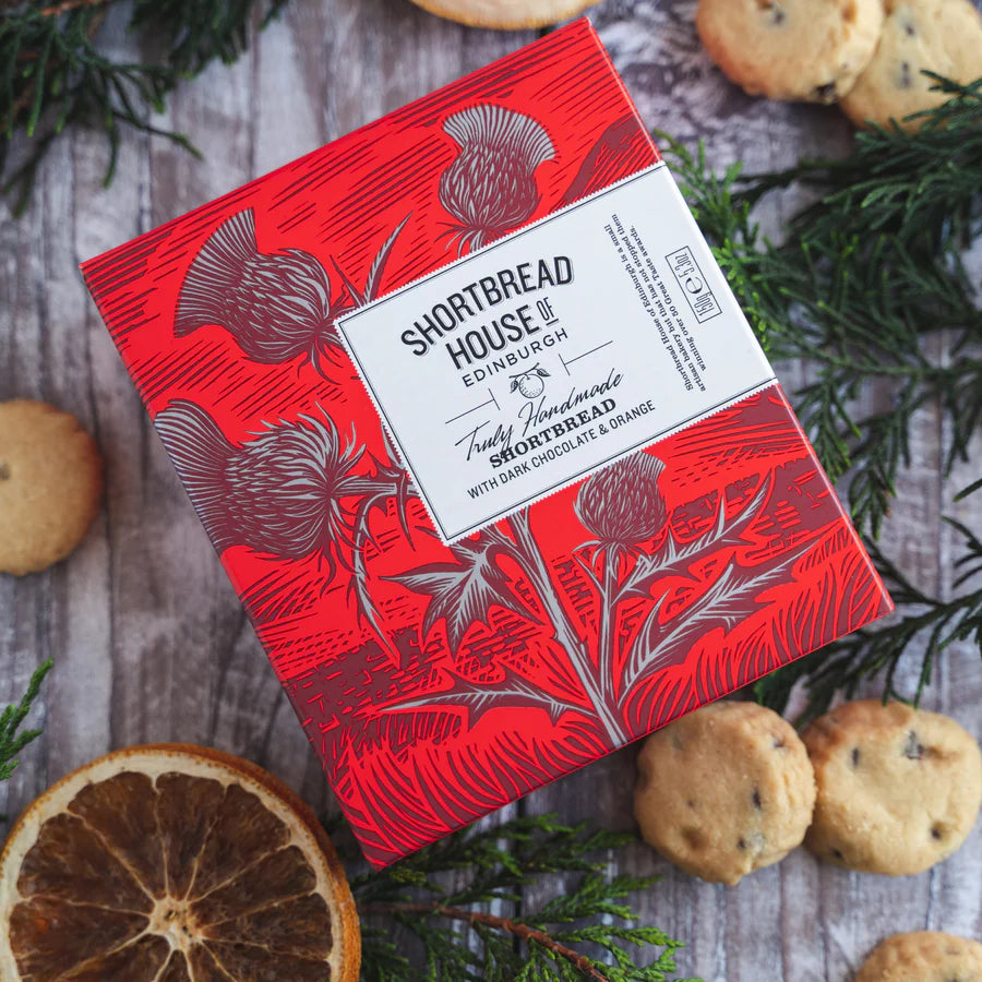 (*15) Shortbread House of Edinburgh Dark Chocolate & Orange Shortbread Fingers