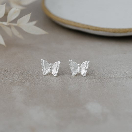 Mariposa Stud In Silver