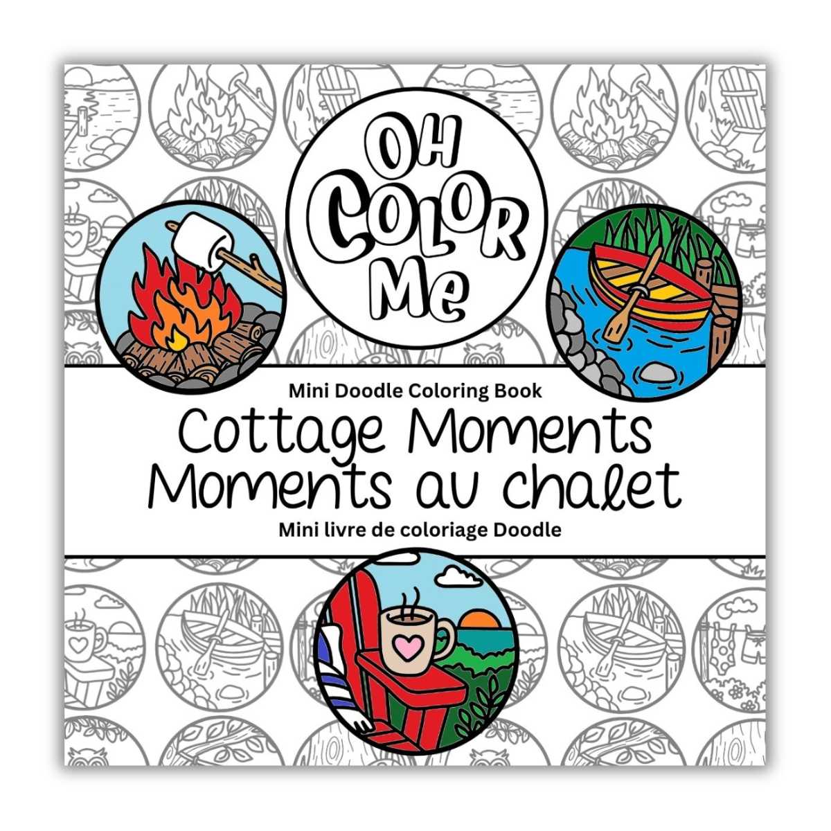 Cottage Moments Coloring Book 🇨🇦