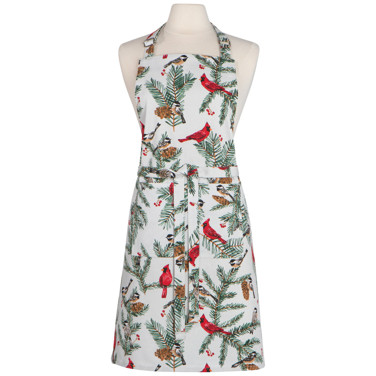 Birds & Boughs Christmas Chef Apron