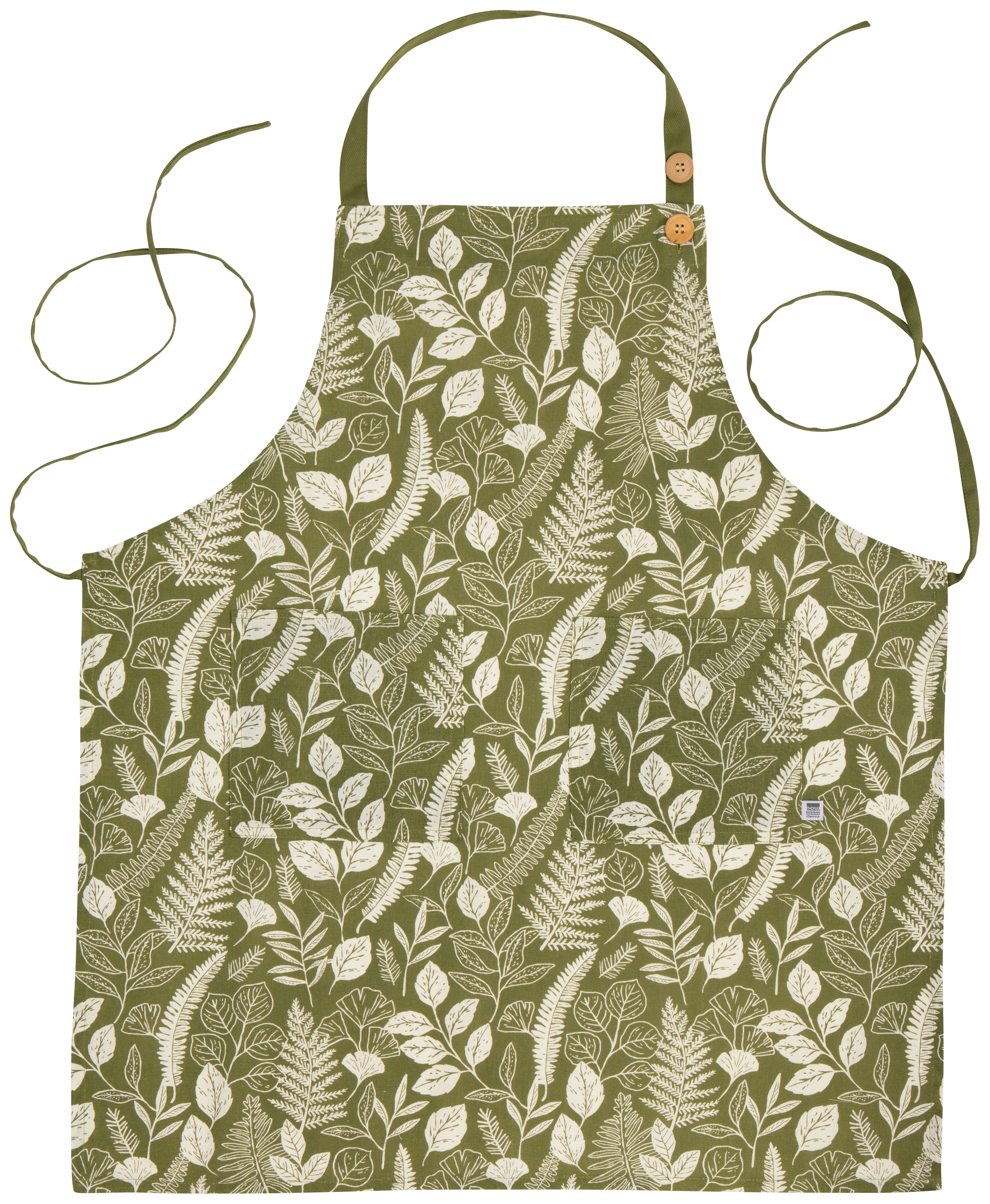 Fern & Frond Spruce Apron
