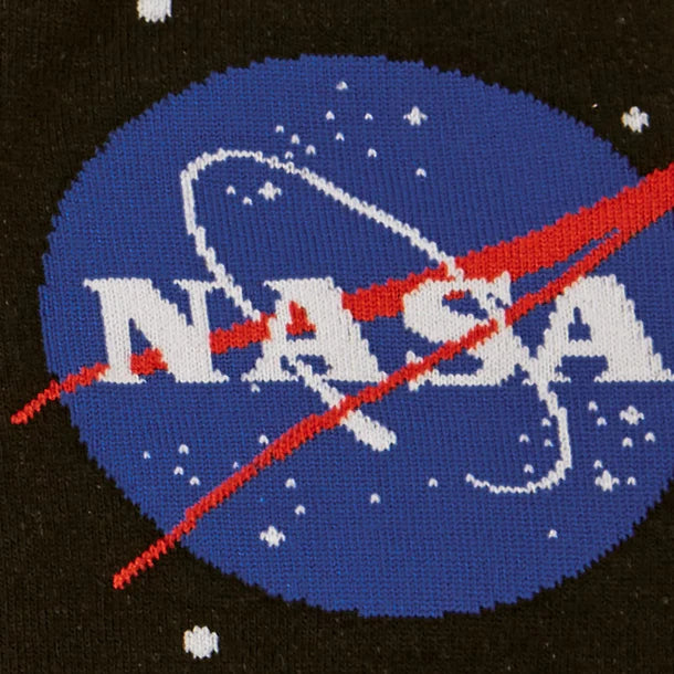 Men's Solar System, Crew Socks
