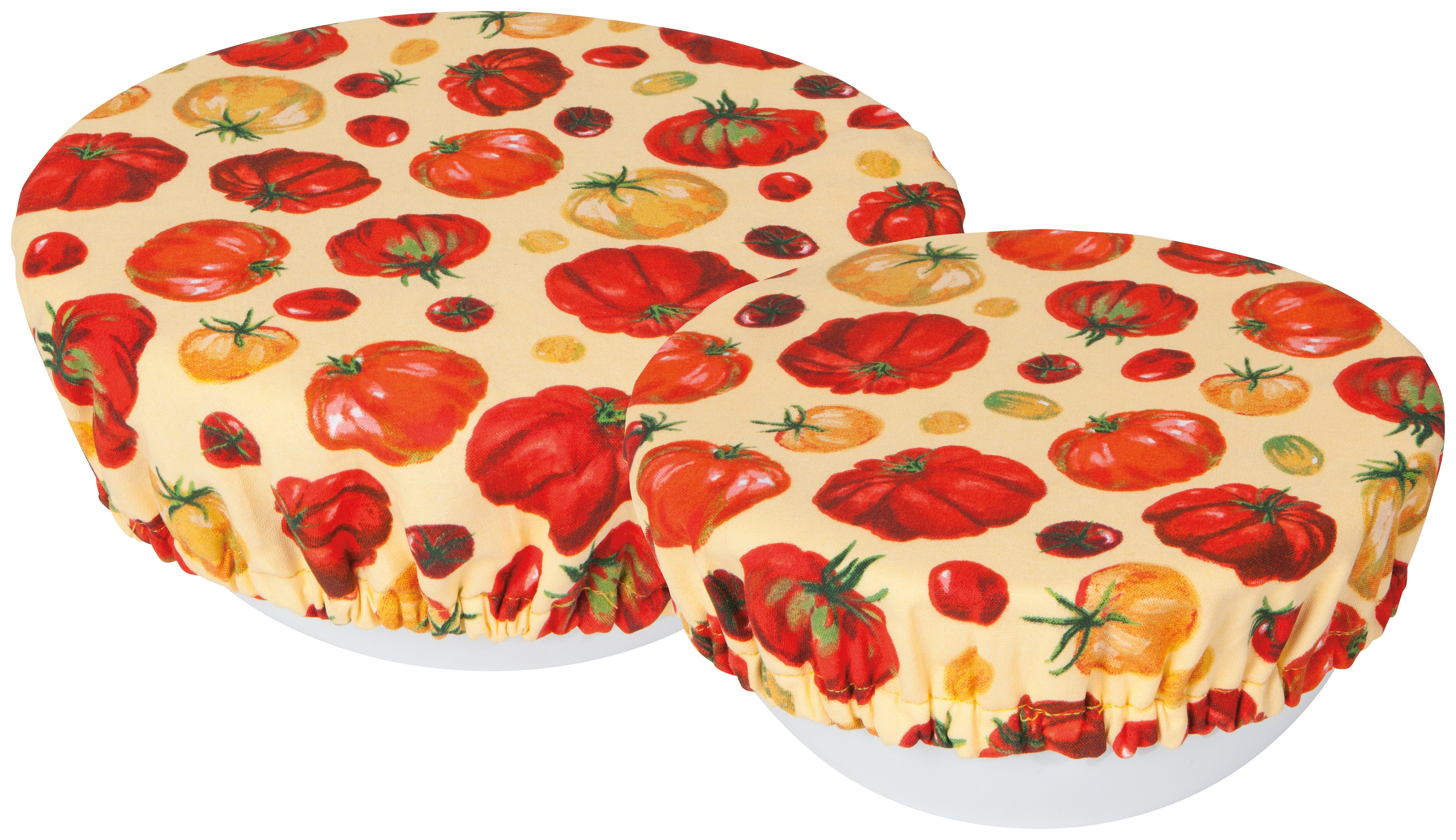 Heirloom Tomatoes Bowl Covers, Set of 2