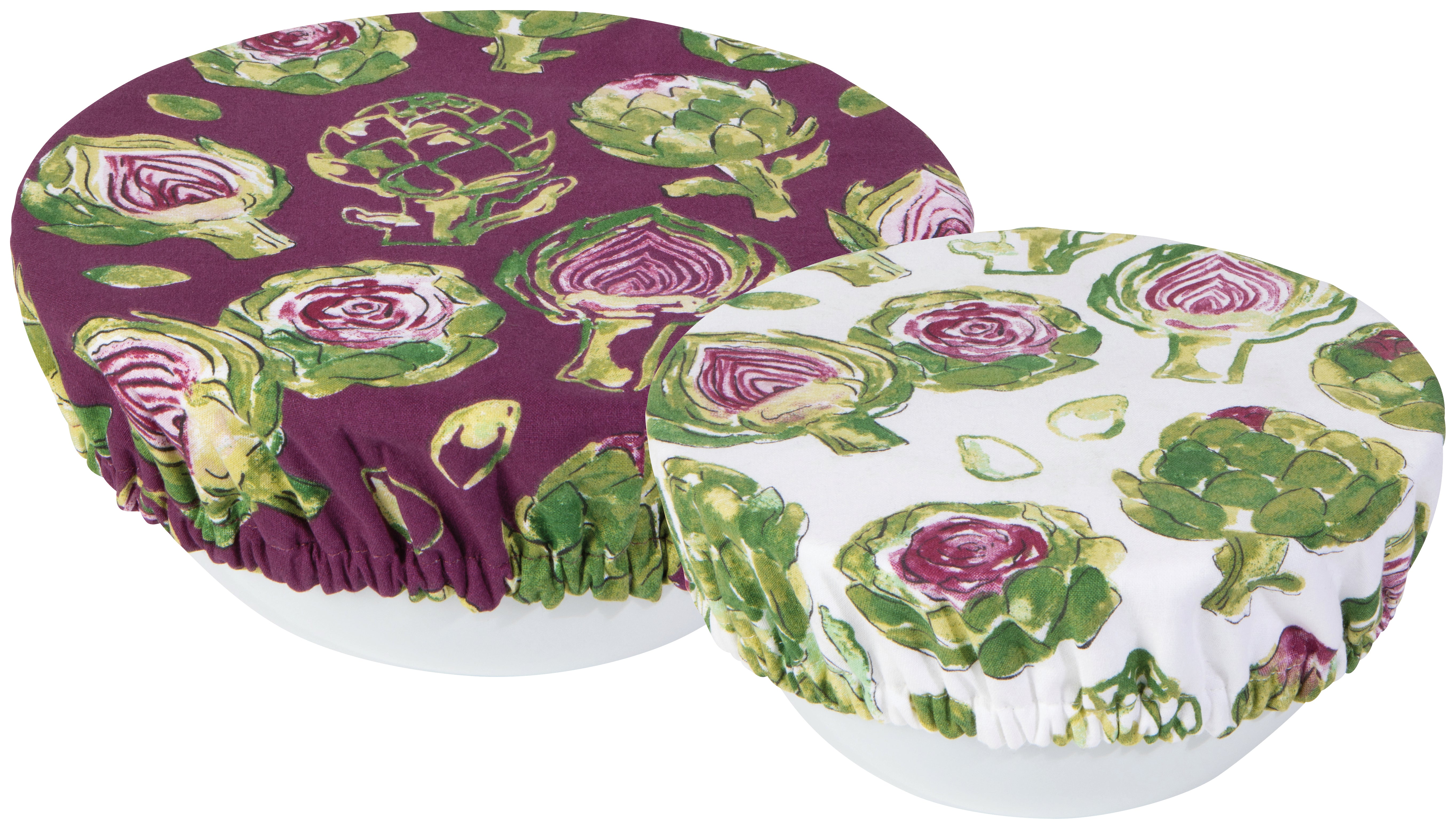 Artichoke Bowl Covers, Set of 2