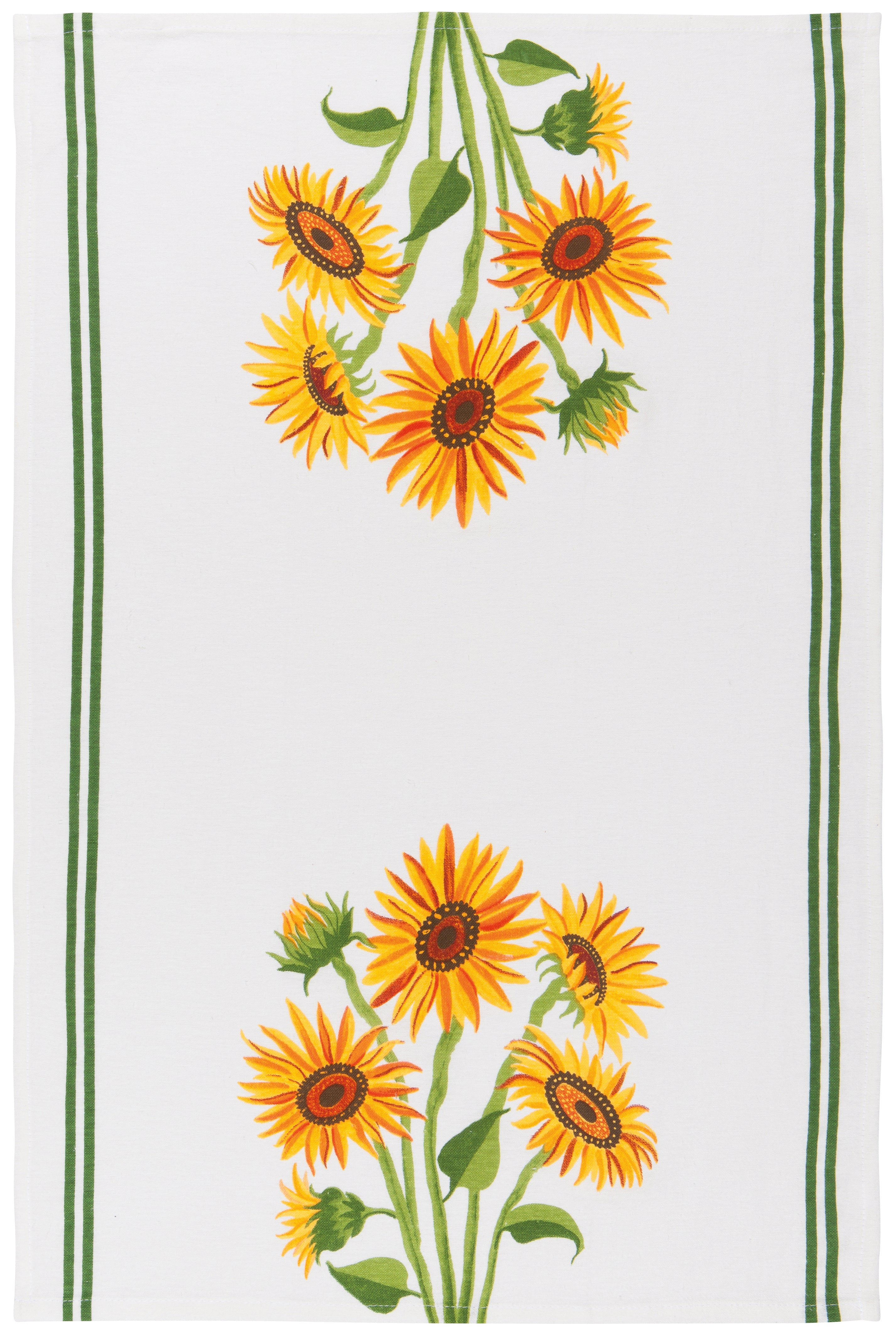 Sunflower Splendor Flour Sack Tea Towels, Set of 3