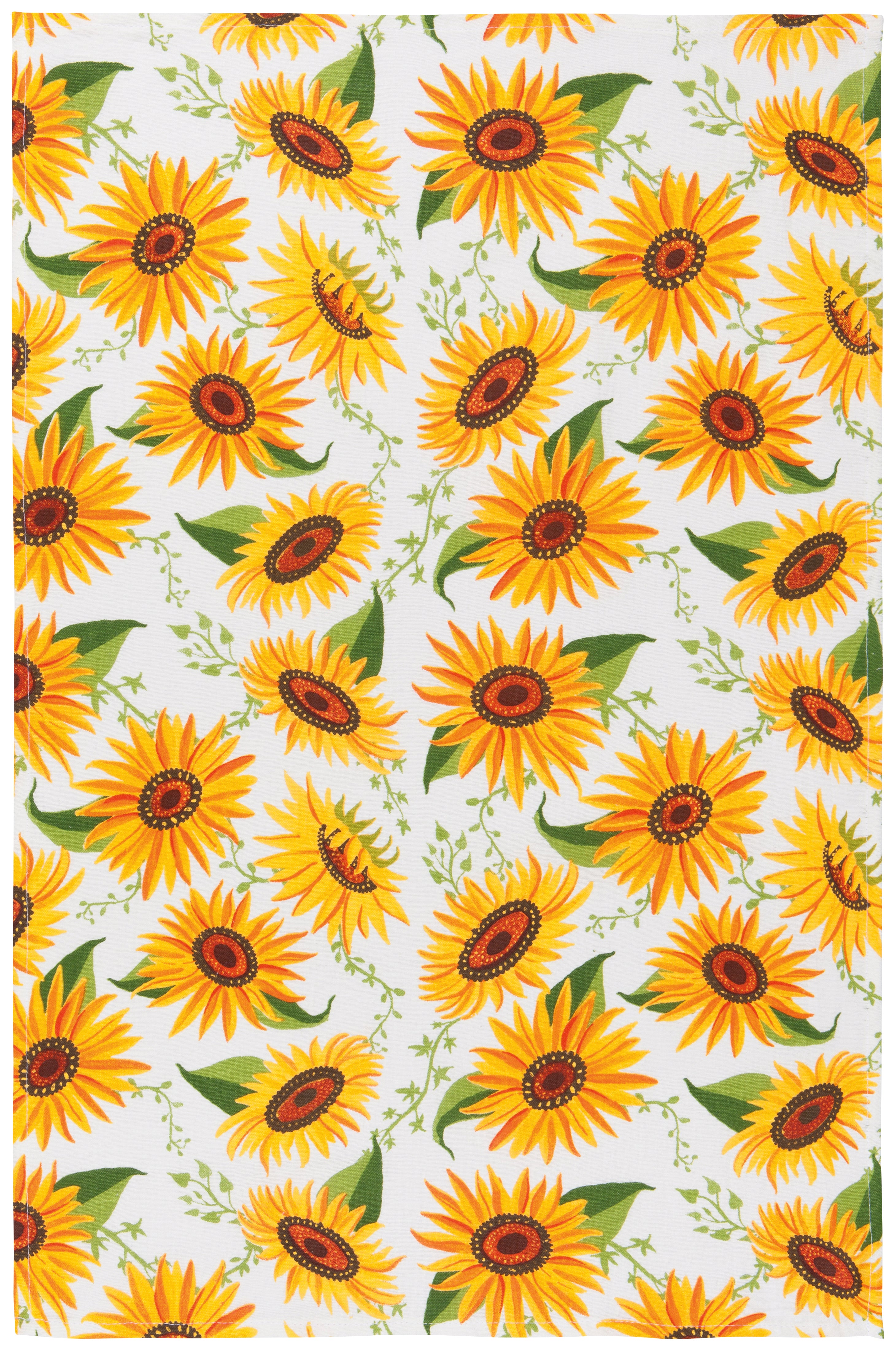 Sunflower Splendor Flour Sack Tea Towels, Set of 3