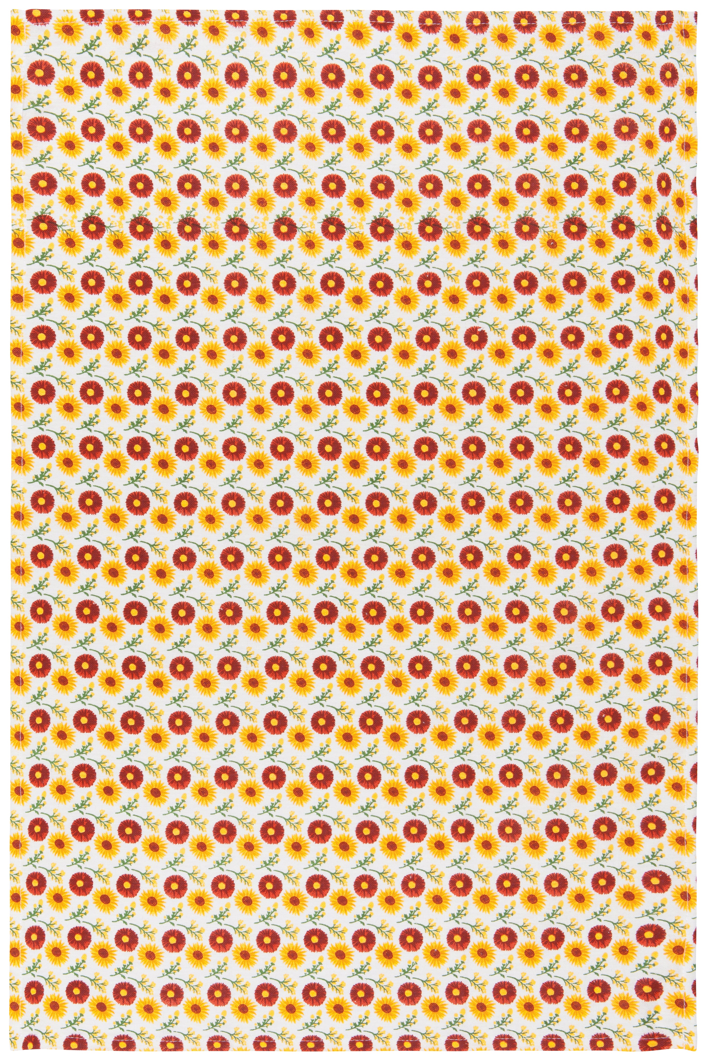 Sunflower Splendor Flour Sack Tea Towels, Set of 3