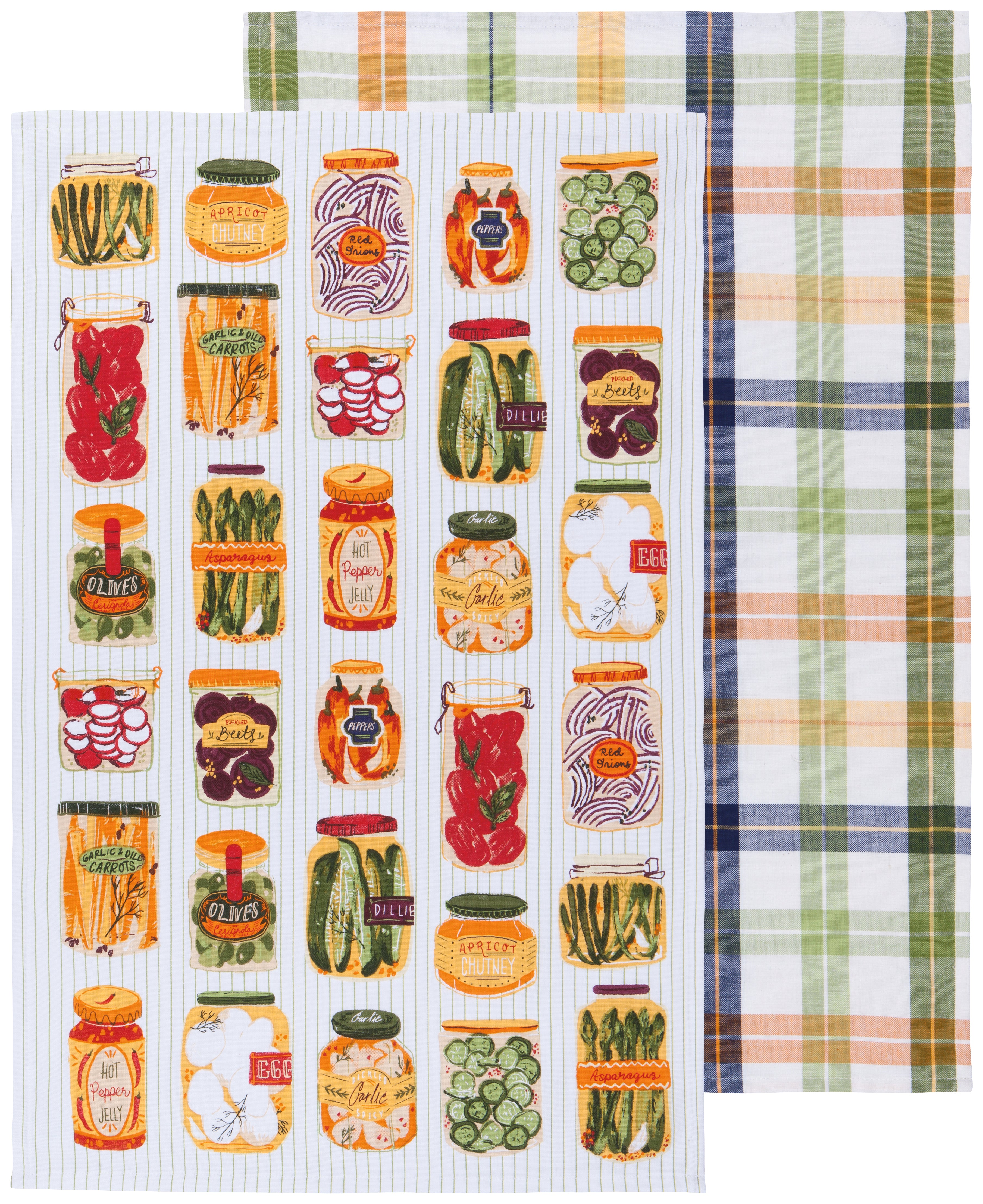 Pickling Tea Towels, Set of 2