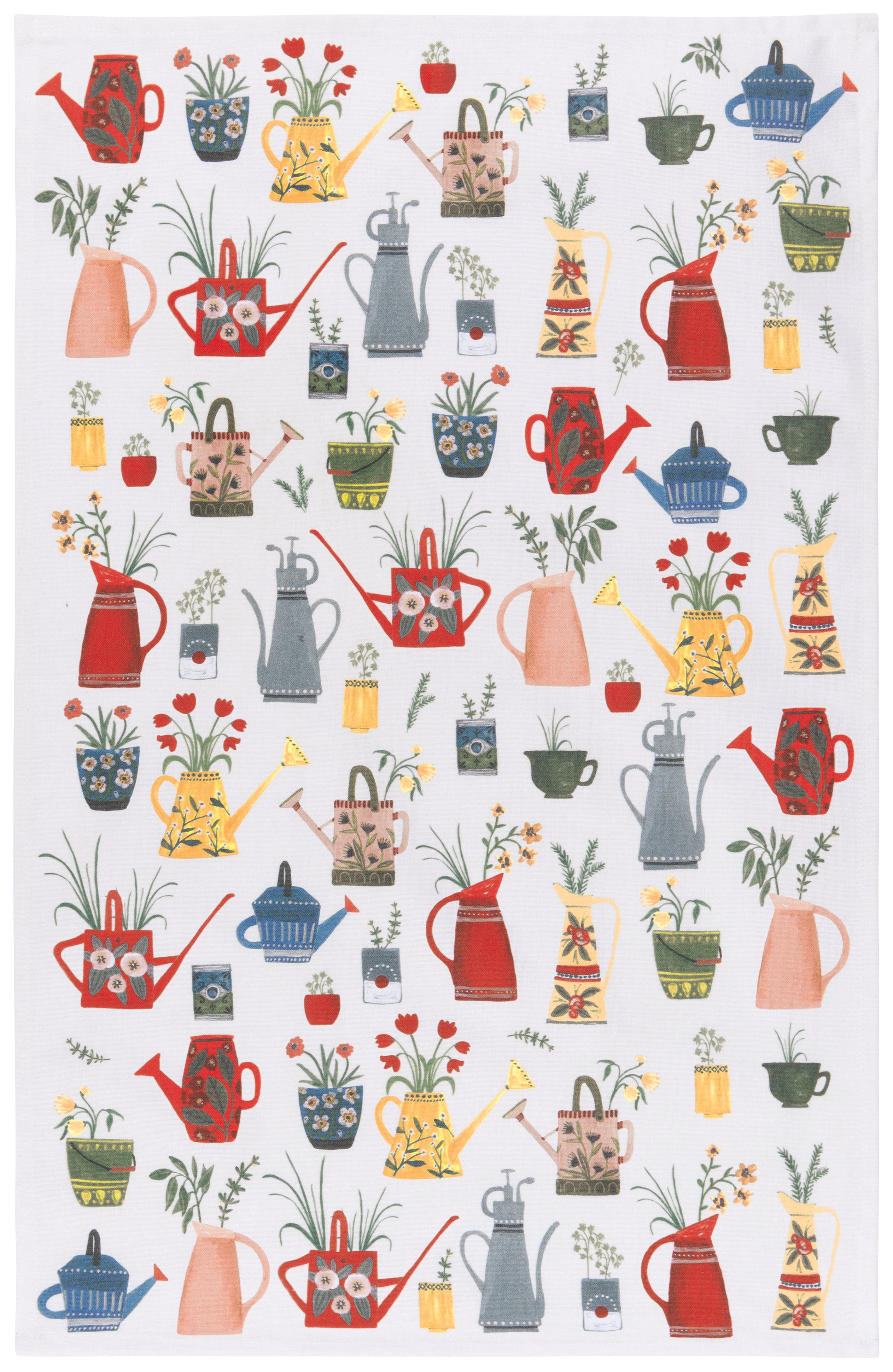Watering Cans Tea Towel