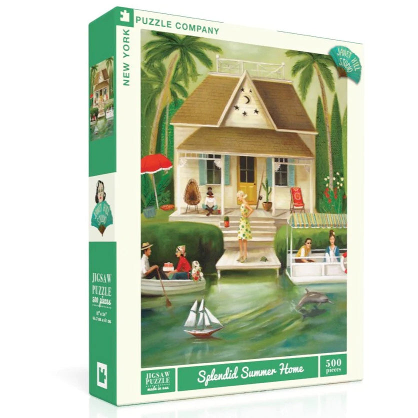 Splendid Summer Home, 500 Piece Puzzle