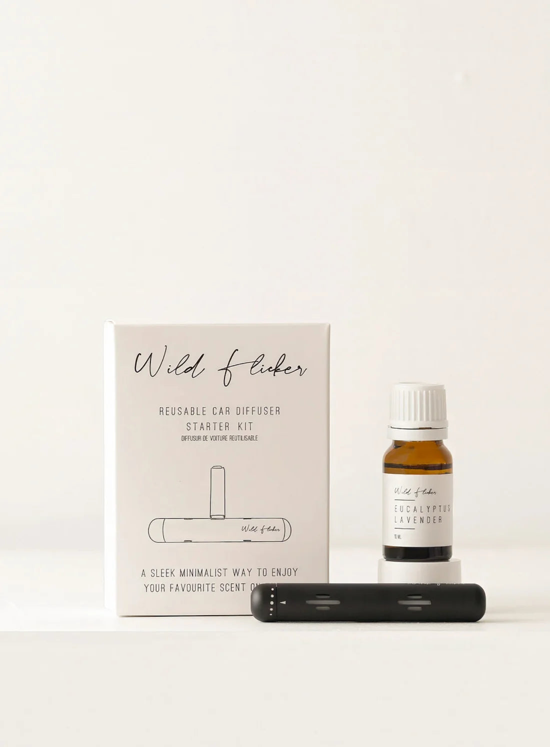 Reusable Car Diffuser Starter Kit, Vanilla Latte Scent