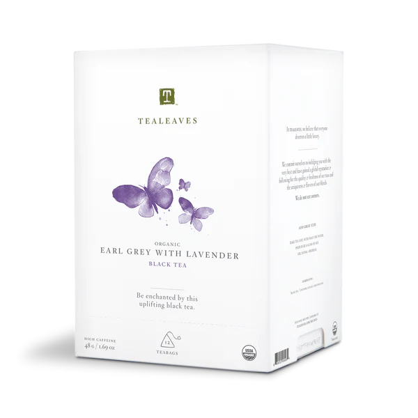 Tealeaves Organic Earl Grey With Lavender