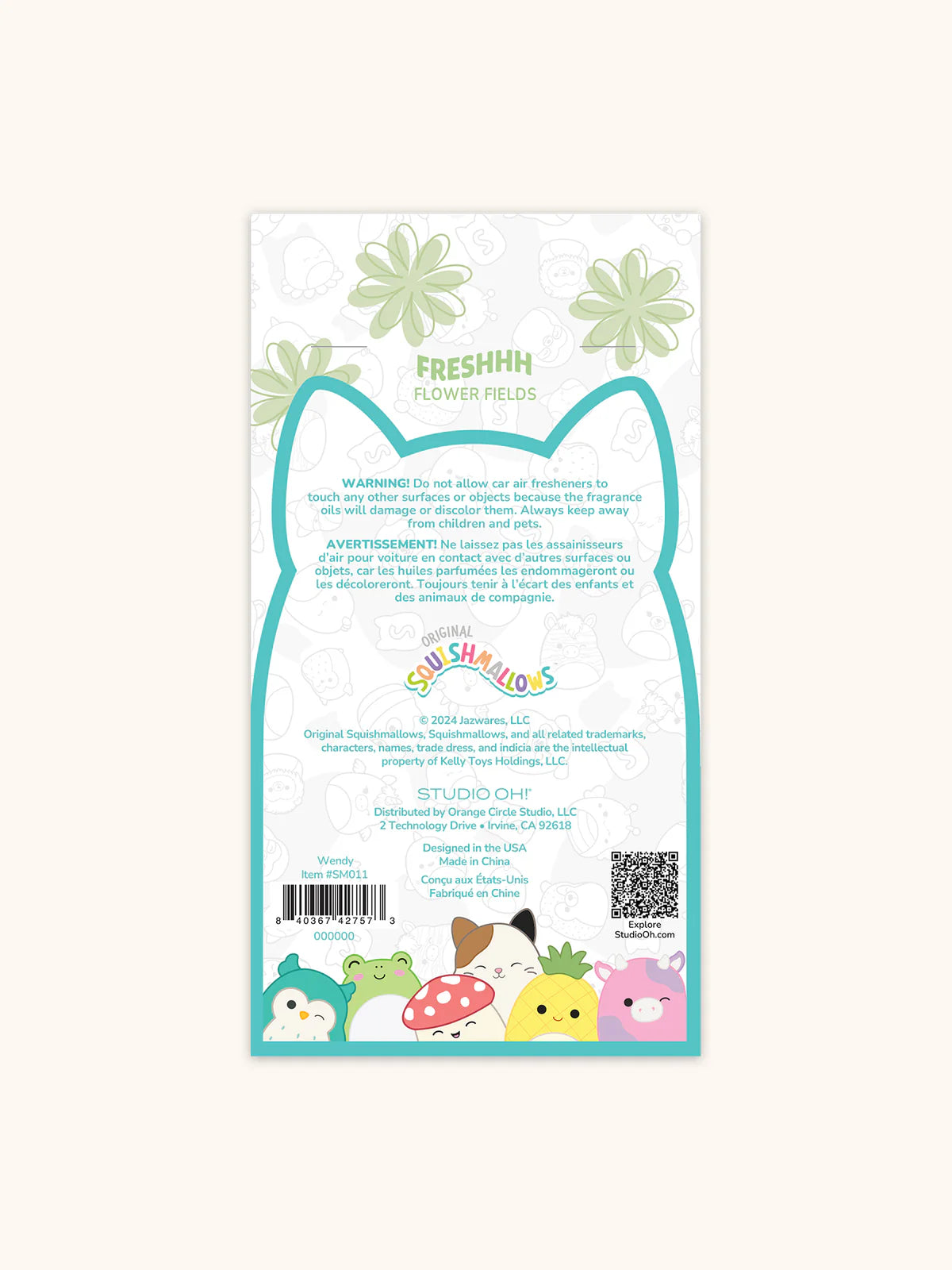 Wendy Car Air Fresheners, Set of 2