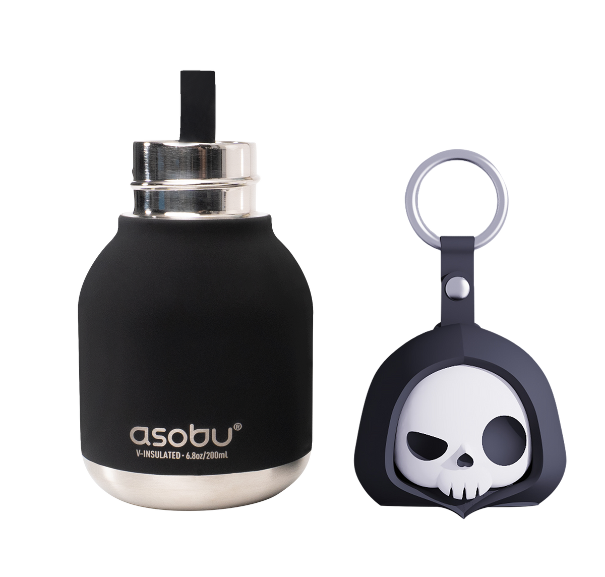 Asobu Mortimer The Skeleton Mini Bottle