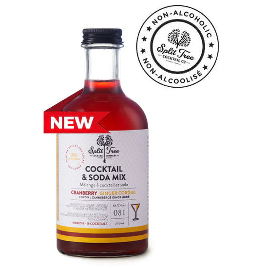(*15) Cranberry Ginger Cordial