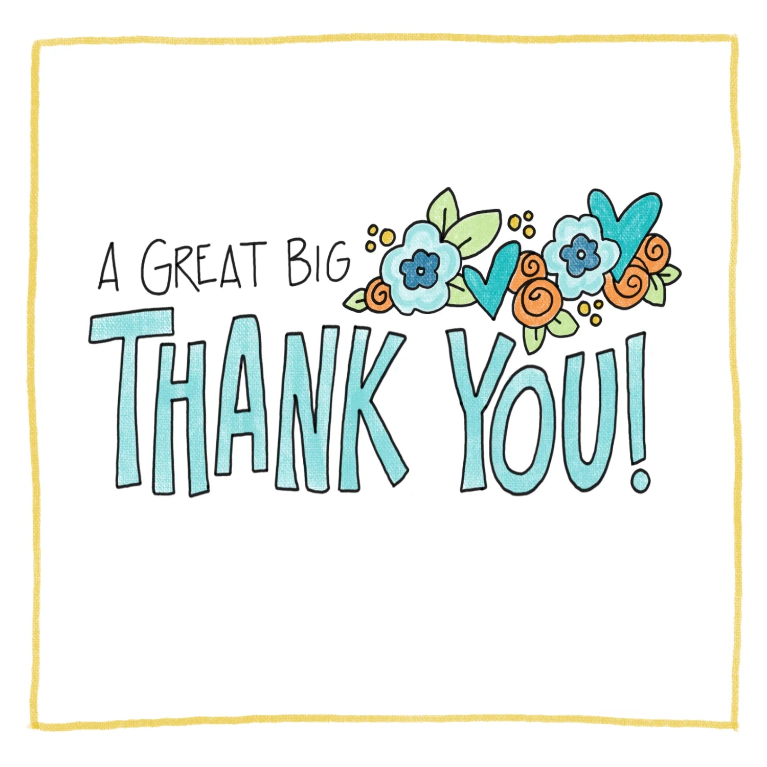 Thank You, Greeting Card
